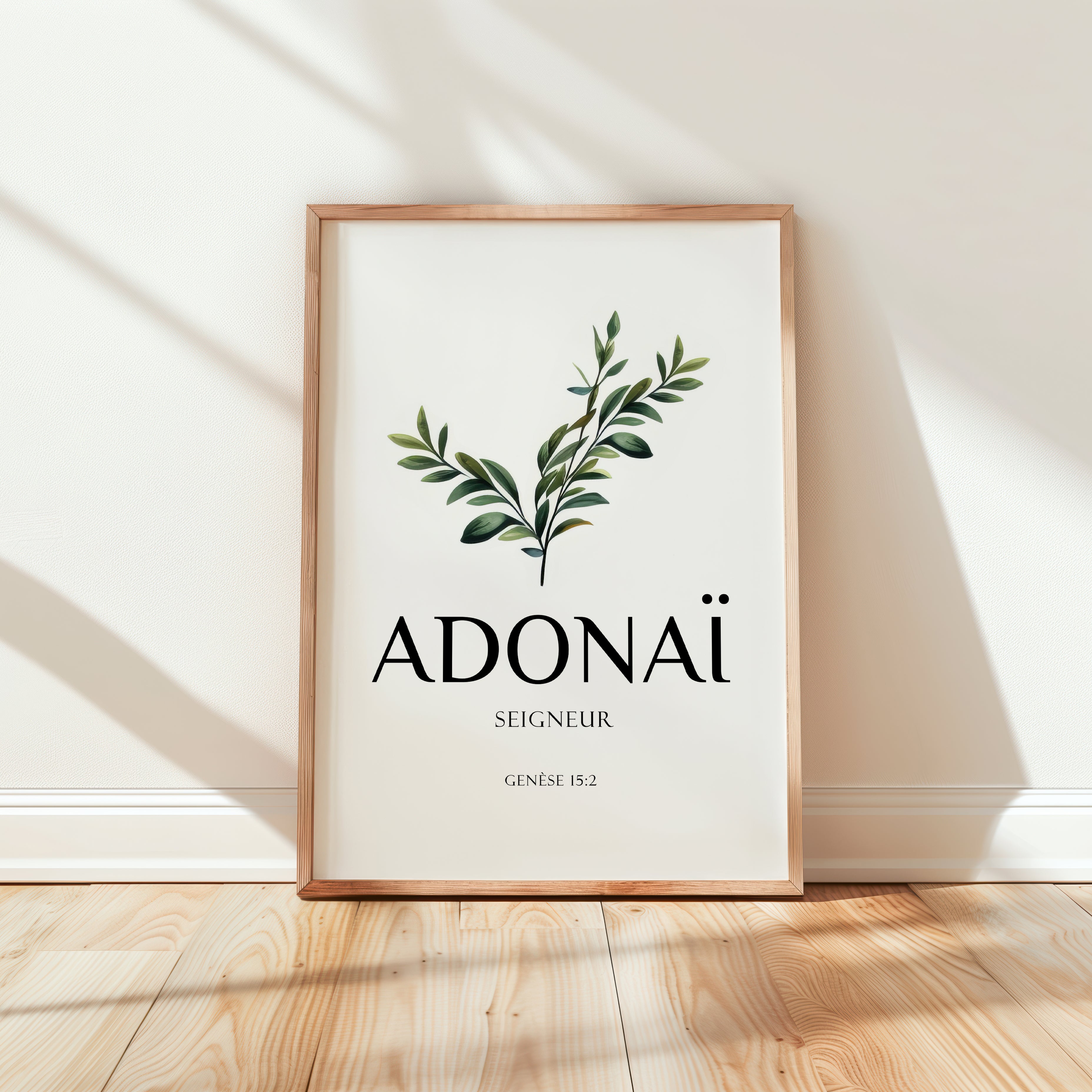 Adonaï - Seigneur - Genèse 15:2
