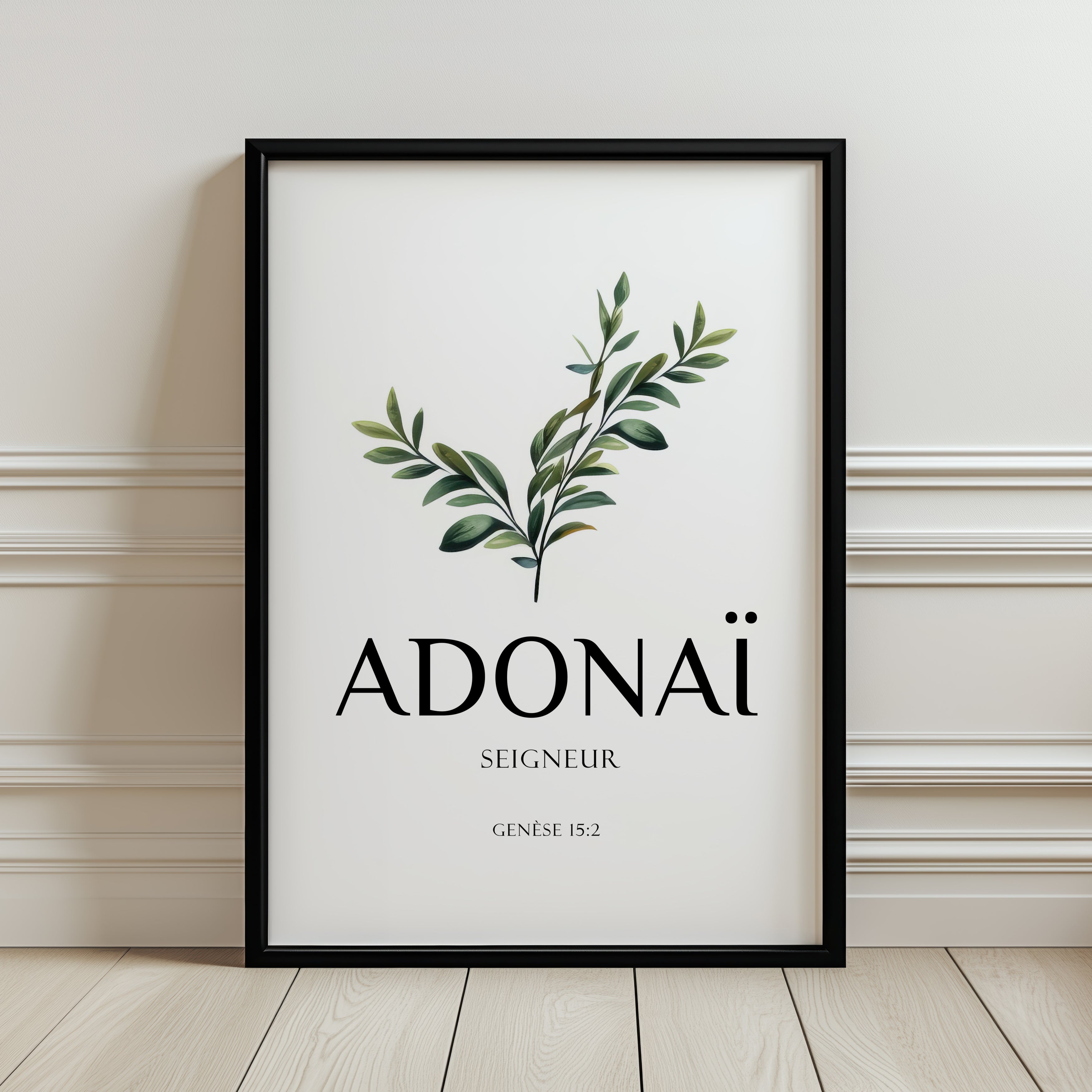 Adonaï - Seigneur - Genèse 15:2