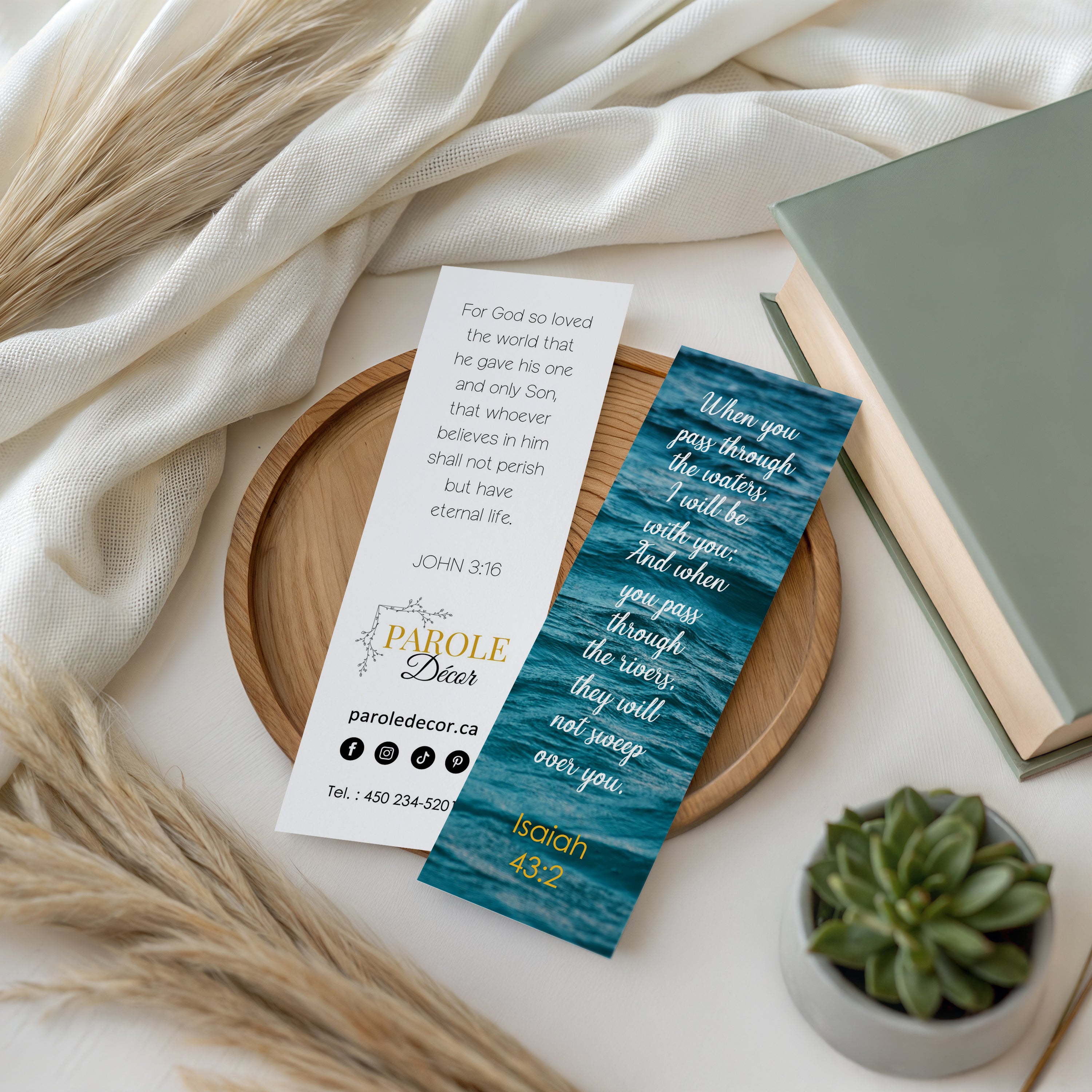 50 Bookmarks - Isaiah 43:2