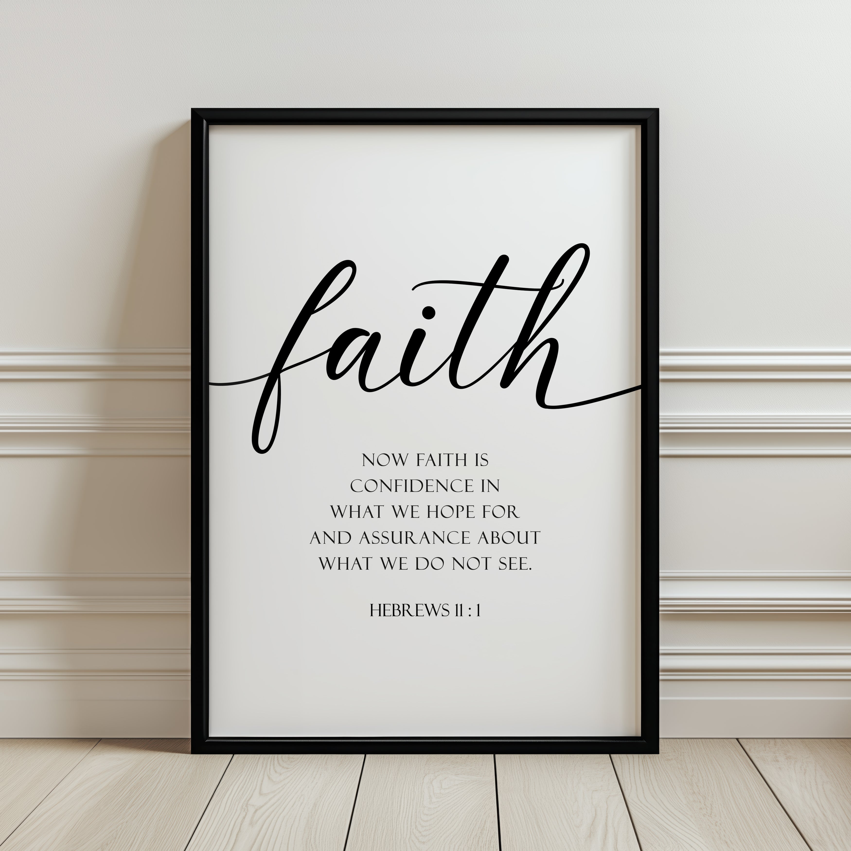 Faith - Hebrews 11:1