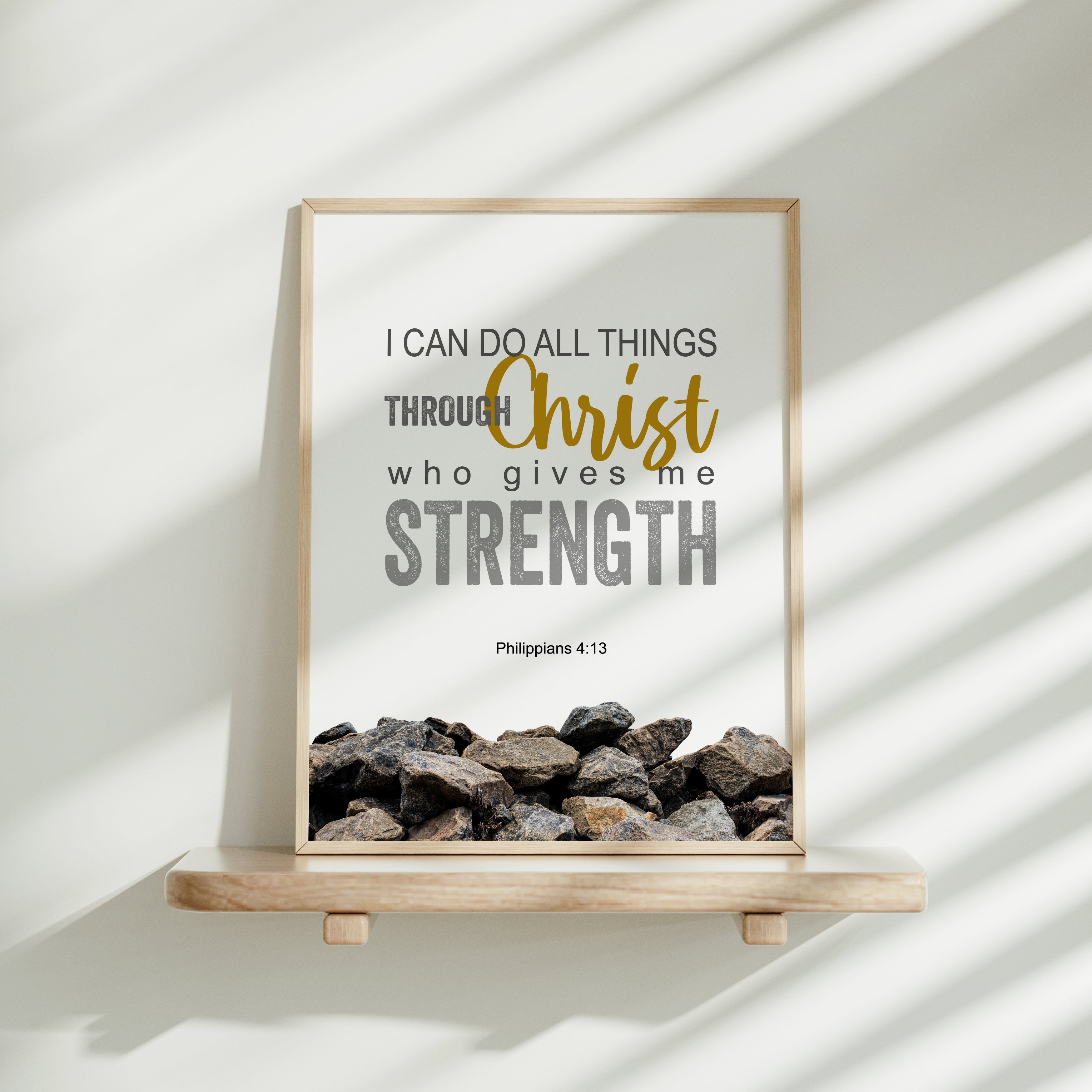 I can do all things - Philippians 4:13