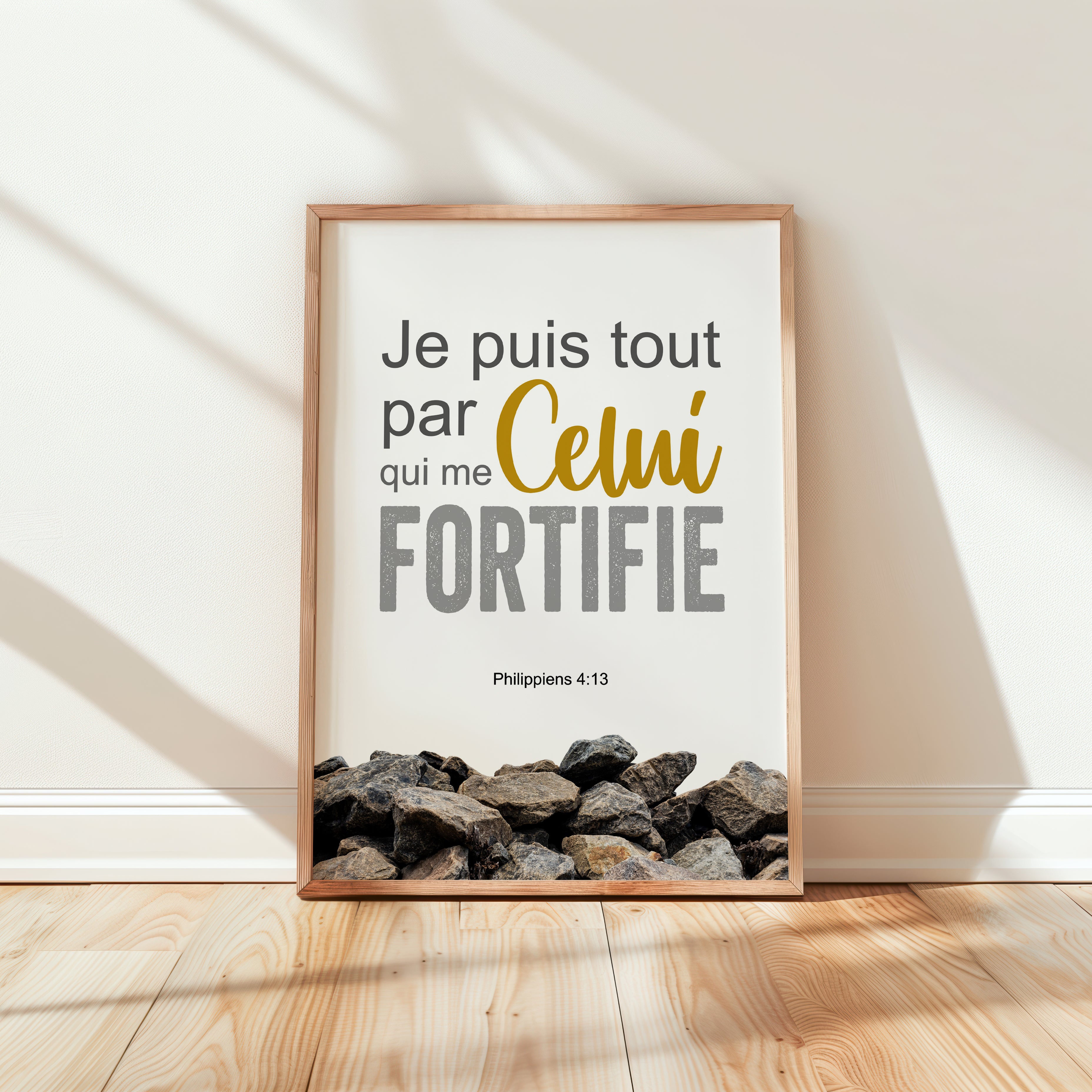 Je puis tout - Philippiens 4:13