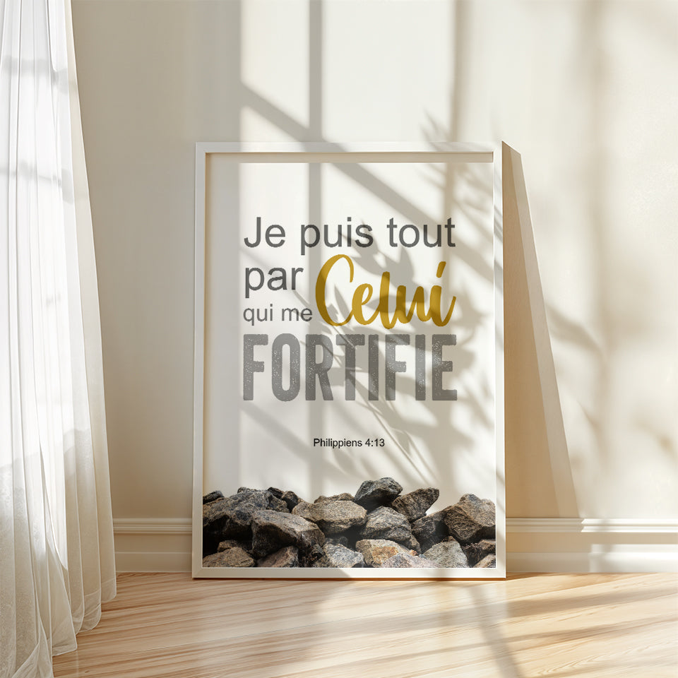 Je puis tout - Philippiens 4:13