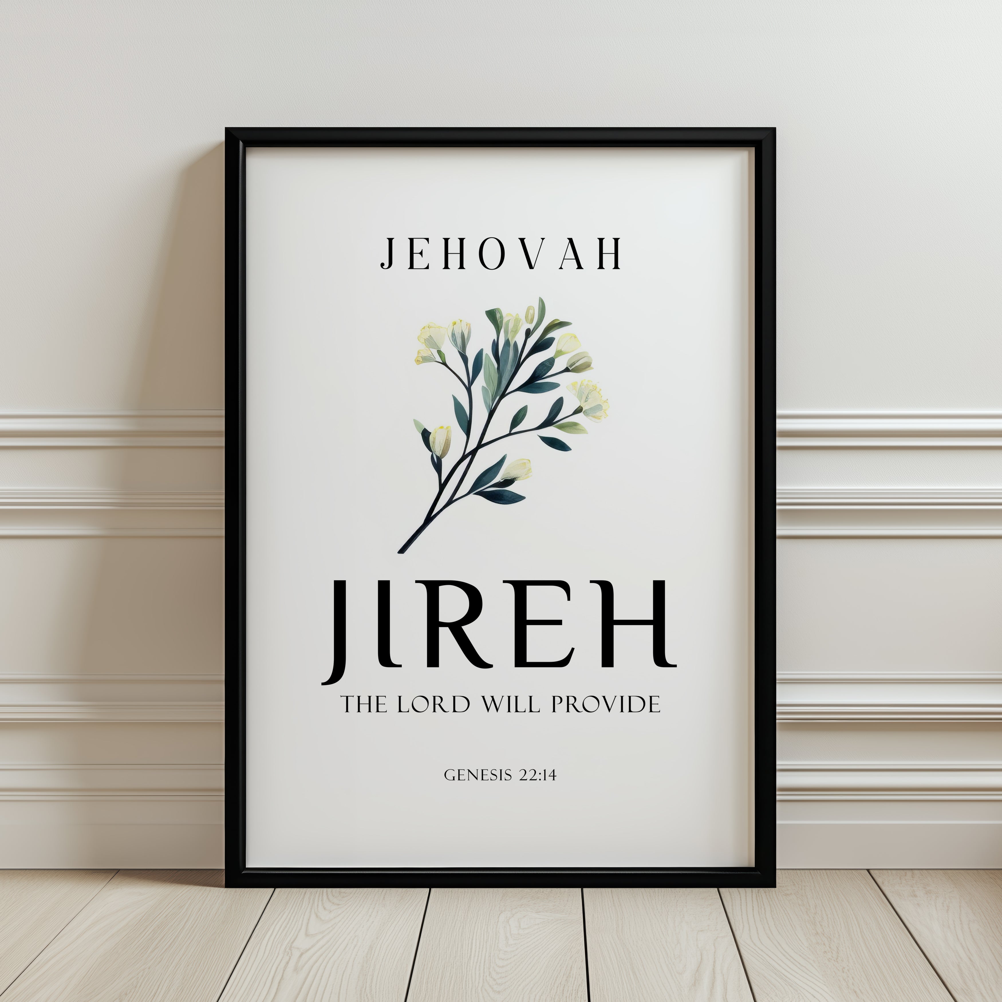 Jehovah Jireh - The Lord will provide - Genesis 22:14