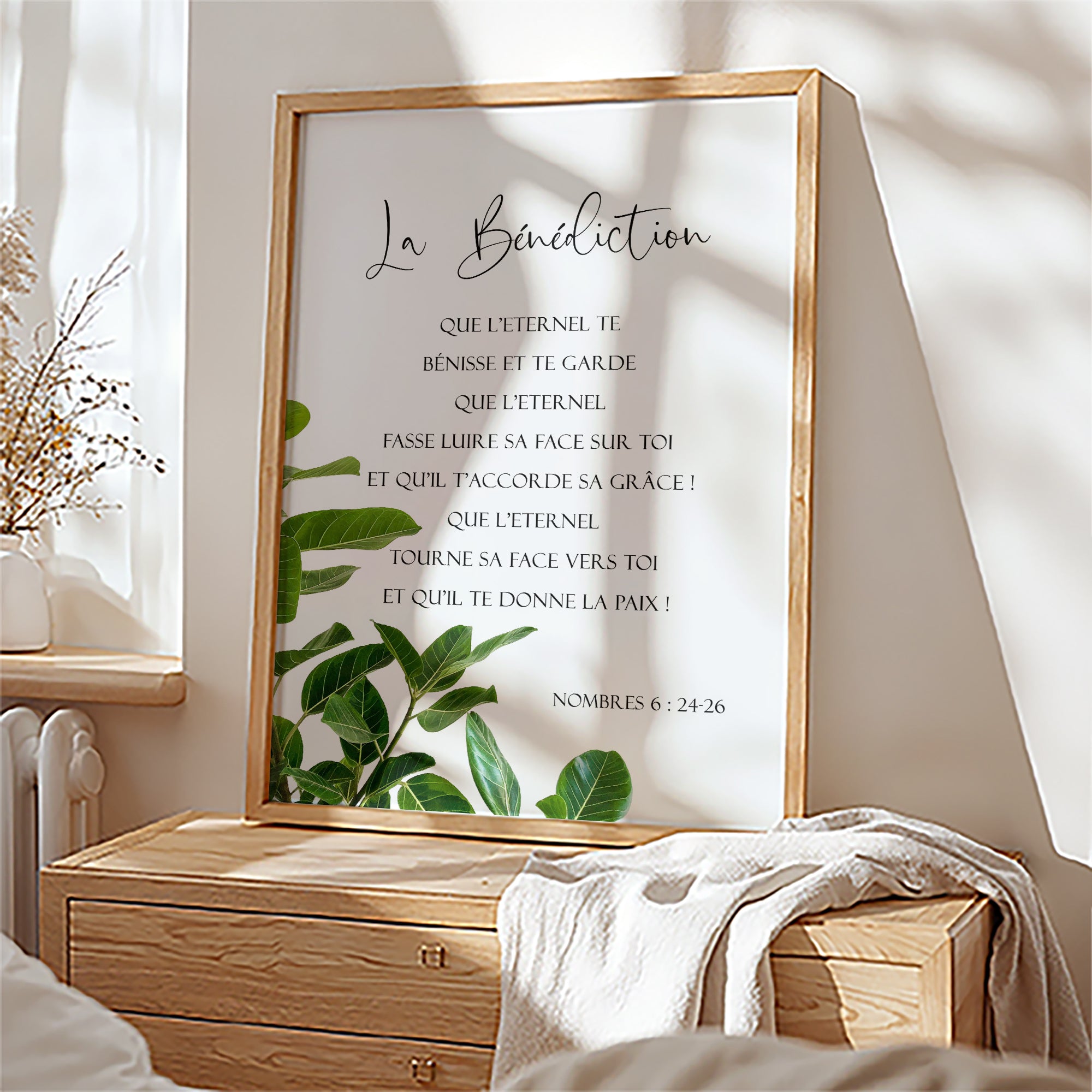 La Bénédiction - Nombres 6:24-26