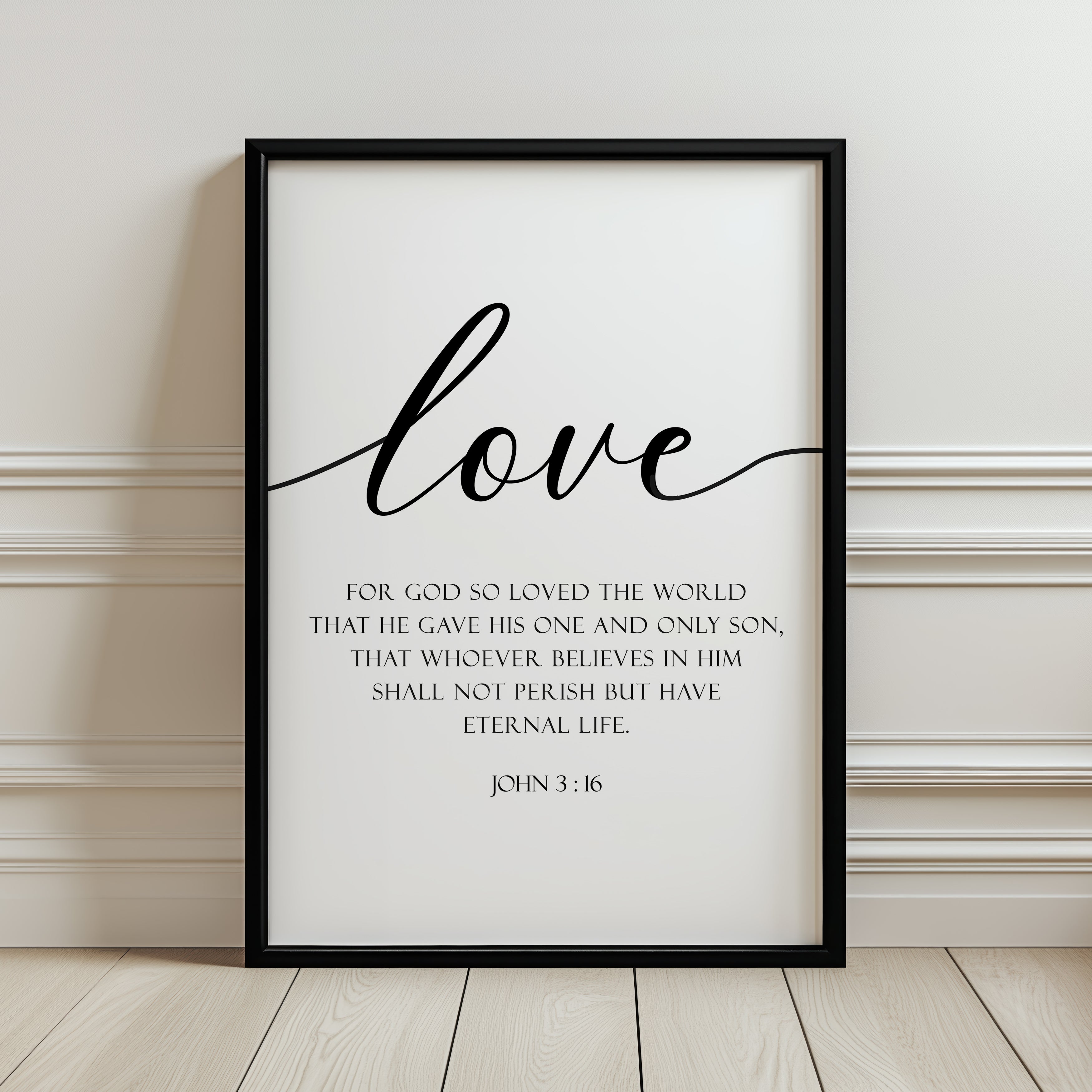 Love - John 3:16