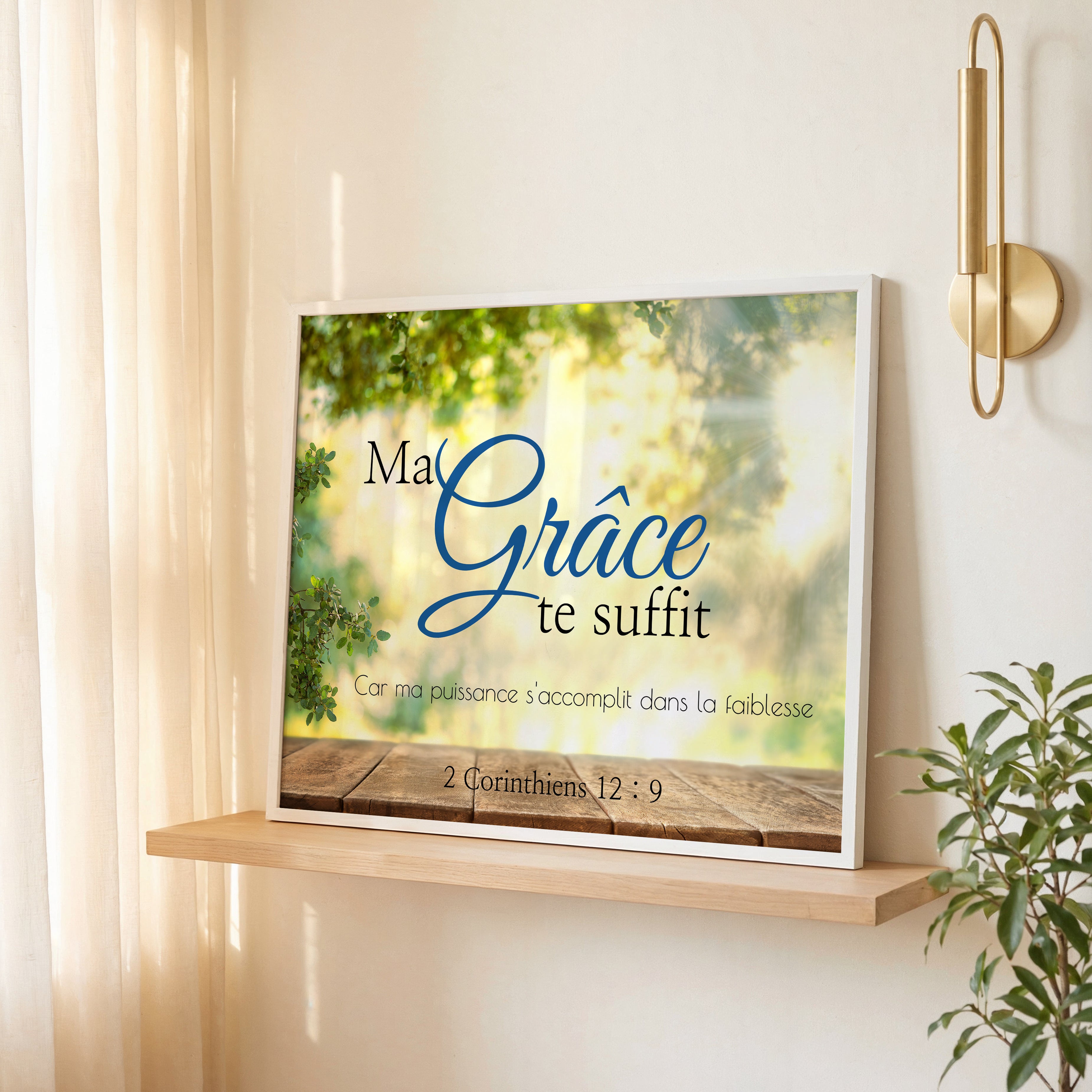 Ma Grâce te suffit - 2 Corinthiens 12:9