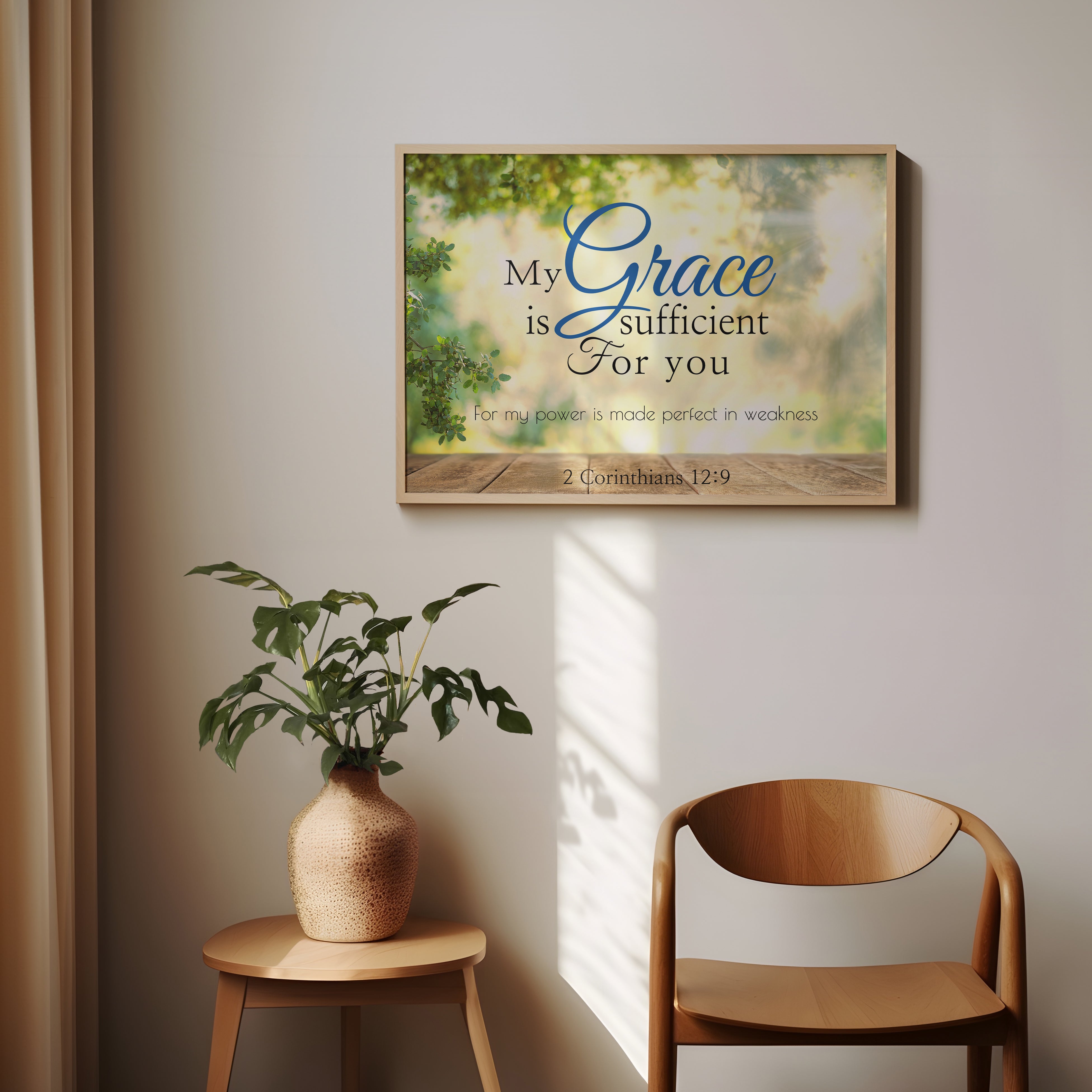 My Grace is sufficient - 2 Corinthians 12:9