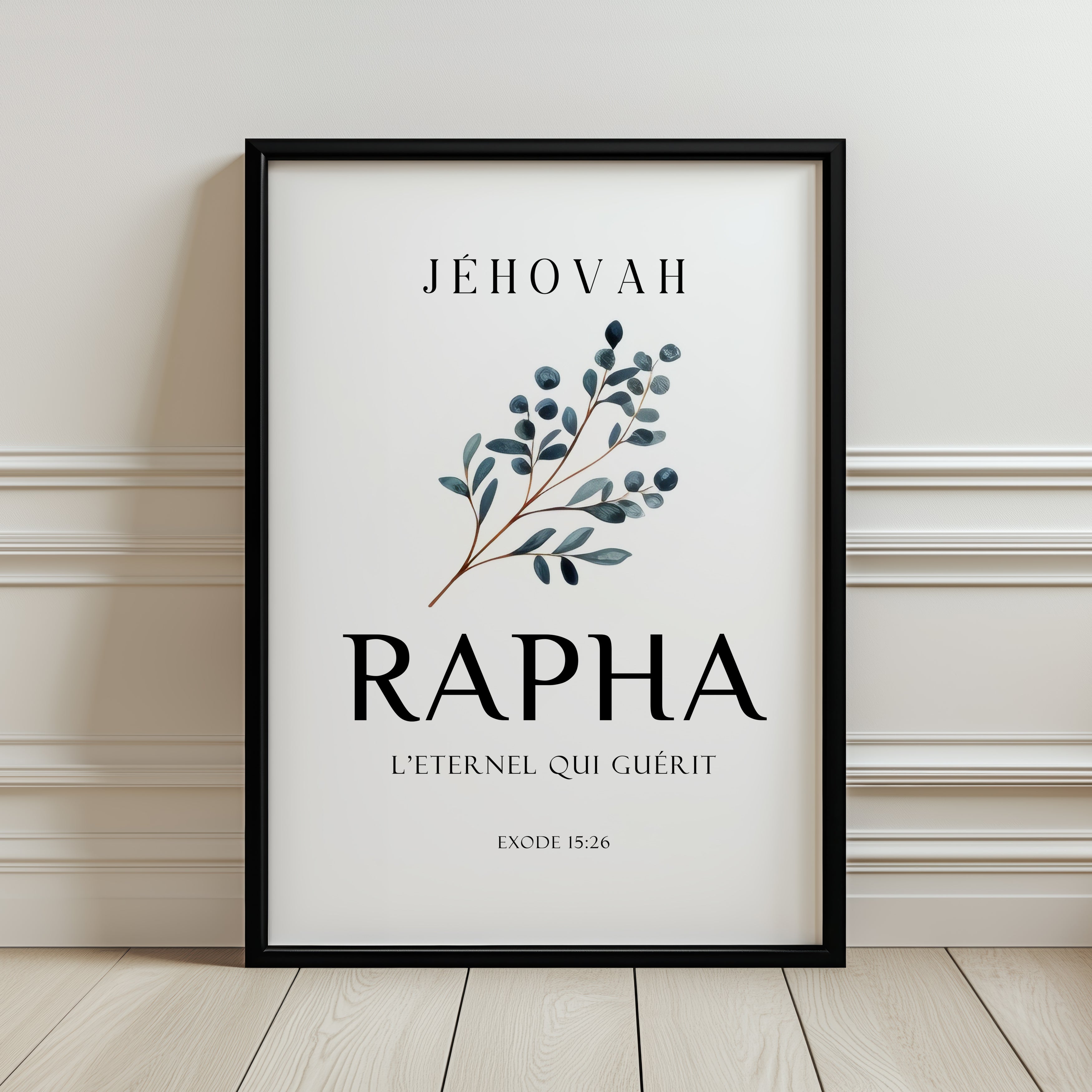 Jéhovah Rapha - L'Éternel qui guérit - Exode 15:26