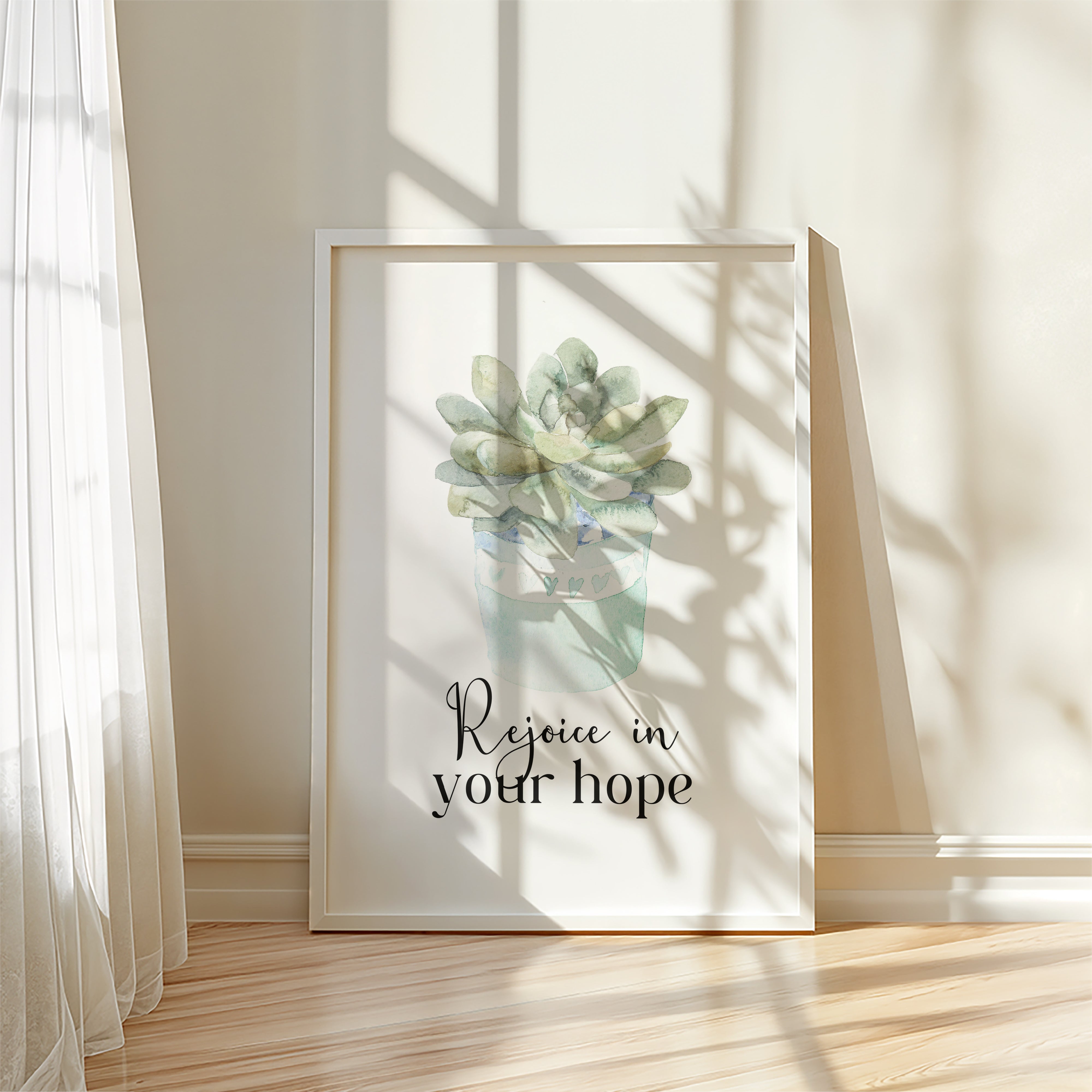 Rejoice in hope - Romans 12:12