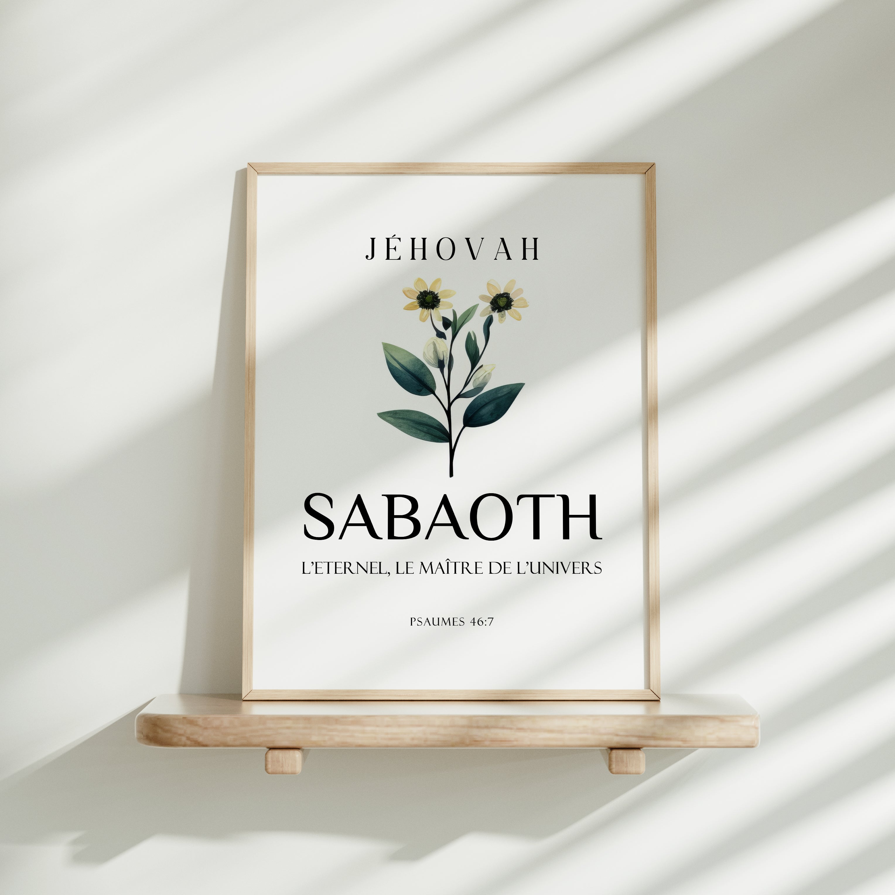 Jéhovah Sabaoth - L'Éternel le Maître de l'univers - Psaumes 46:7