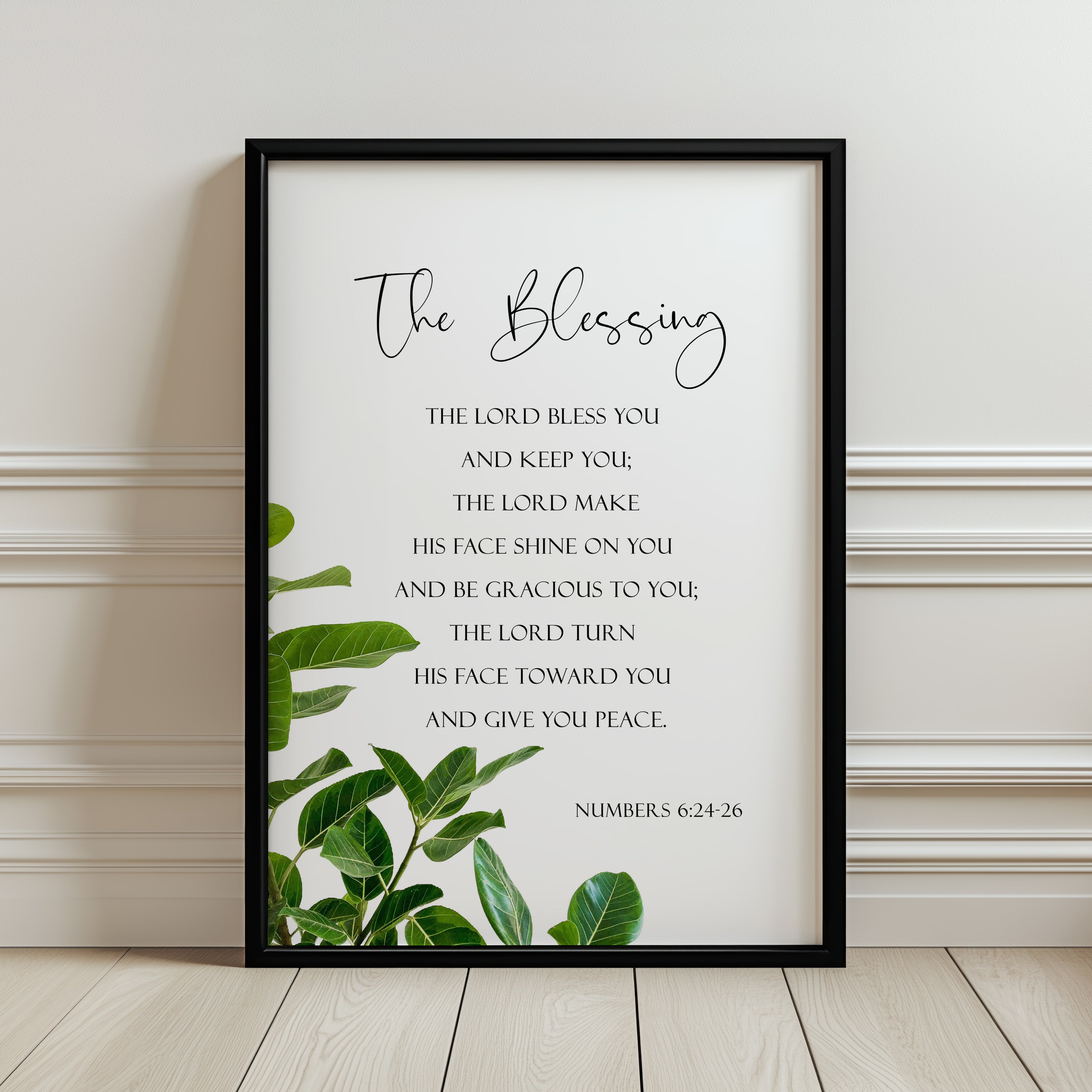 The Blessing - Numbers 6:24-26