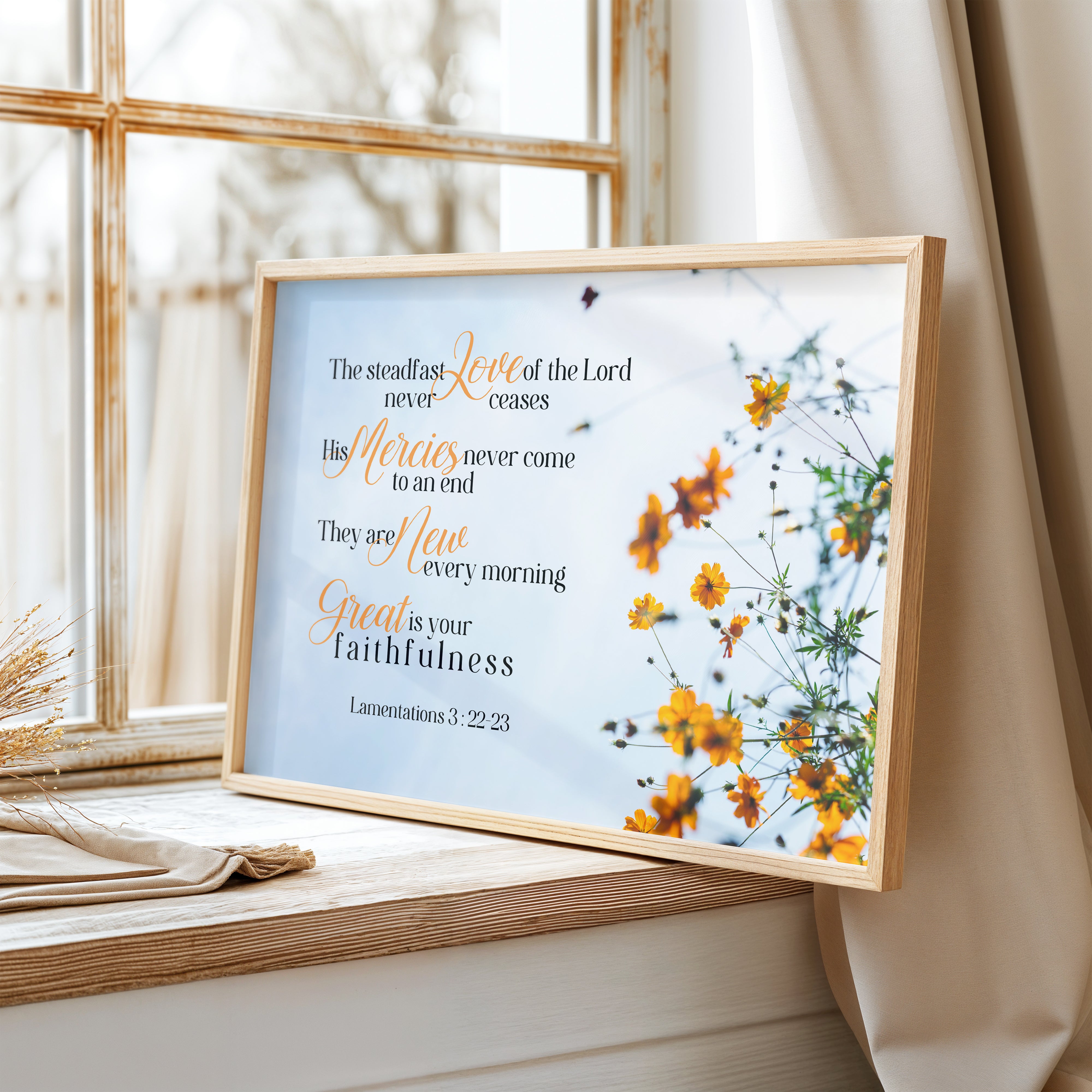 The Steadfast Love - Lamentations 3:22-23