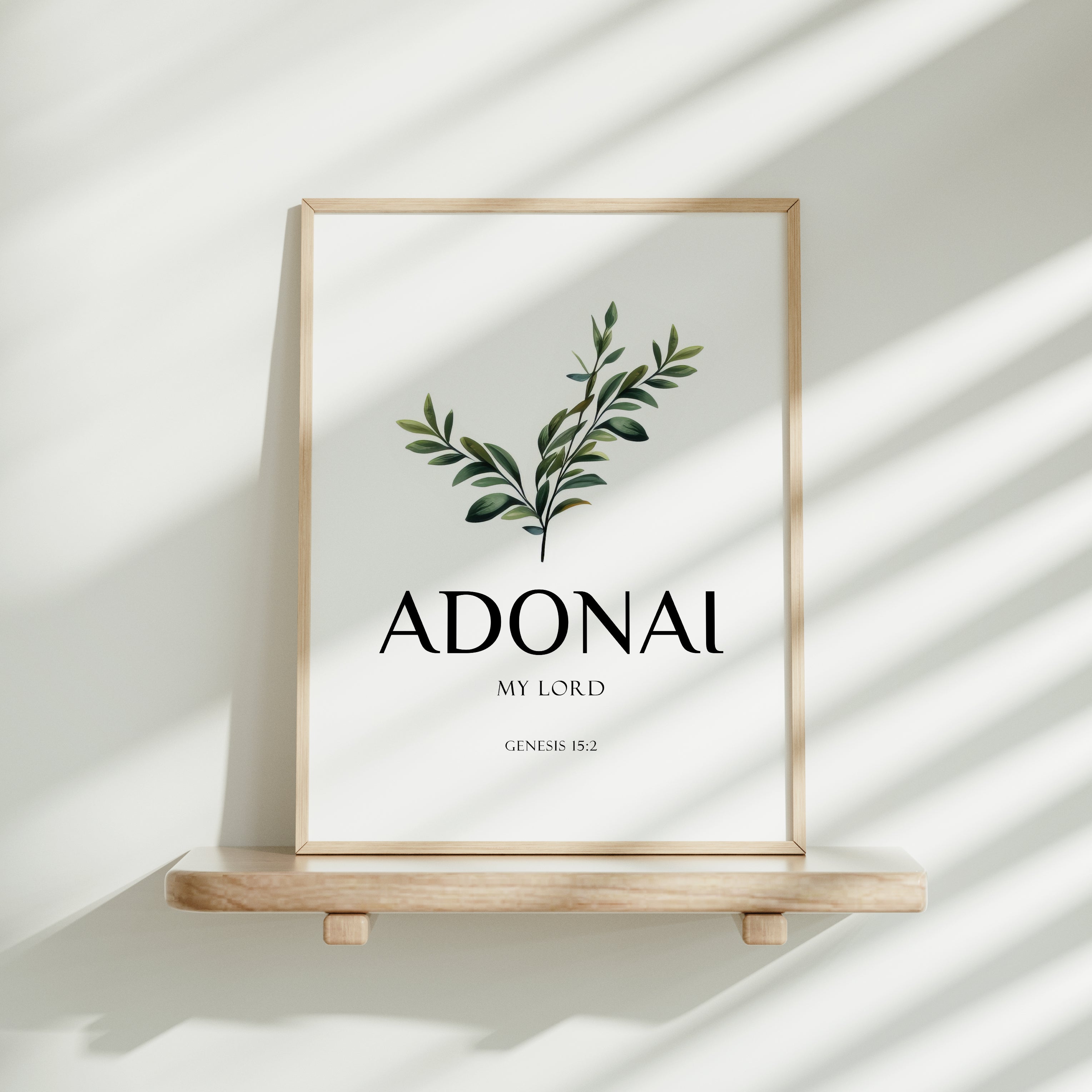 Adonai - My Lord - Genesis 15:2