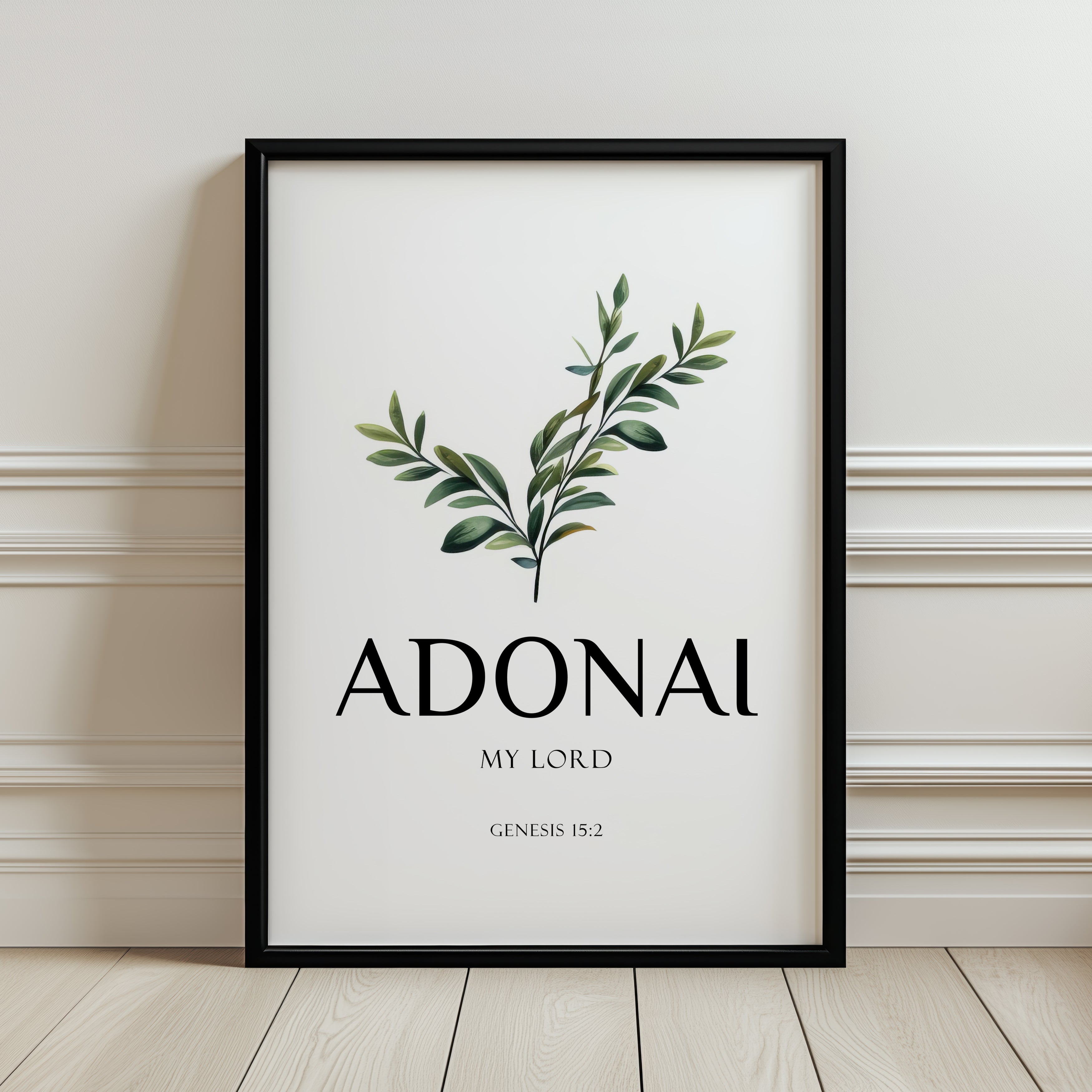 Adonai - My Lord - Genesis 15:2