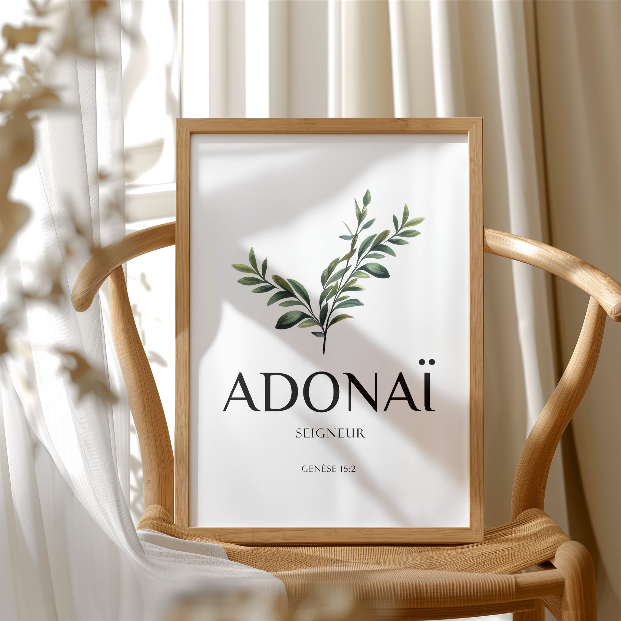 Adonaï - Seigneur - Genèse 15:2