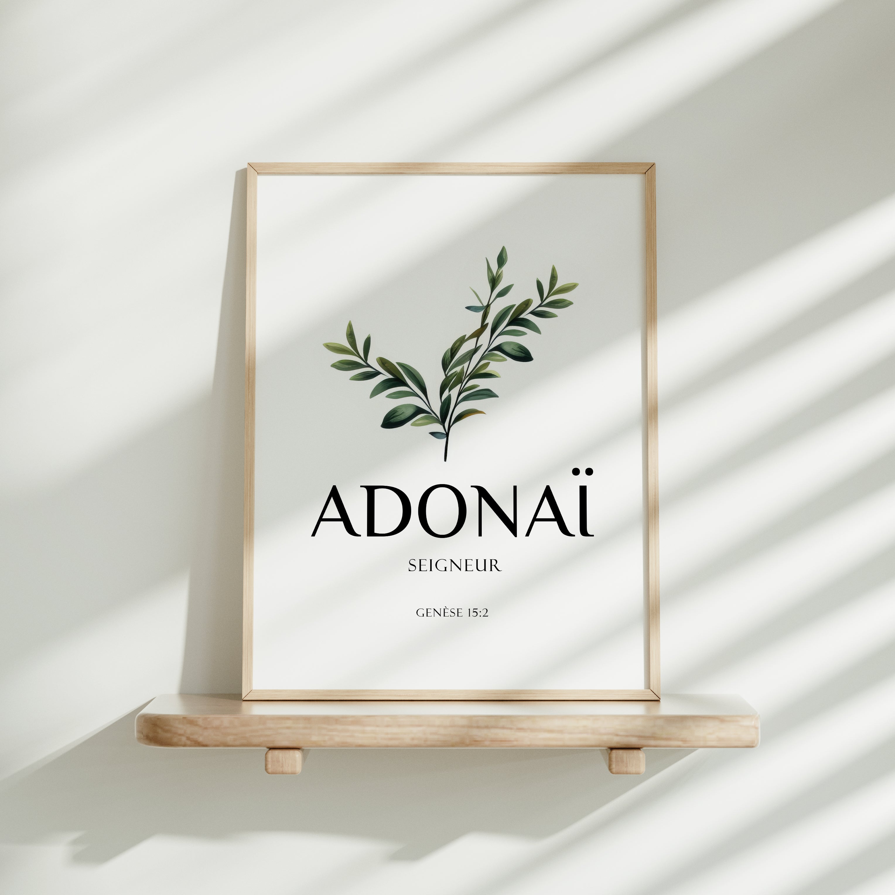 Adonaï - Seigneur - Genèse 15:2