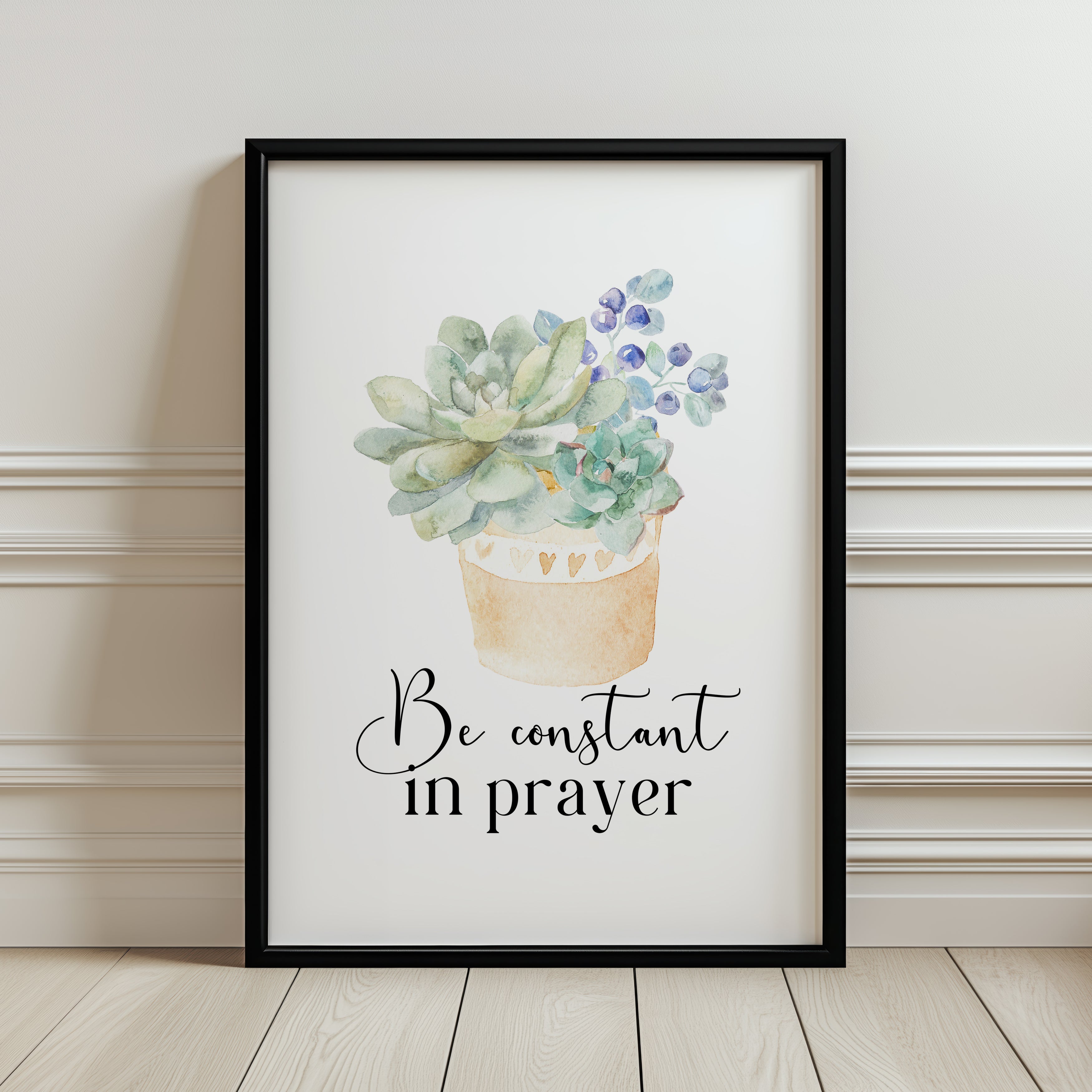 Be constant in prayer - Romans 12:12