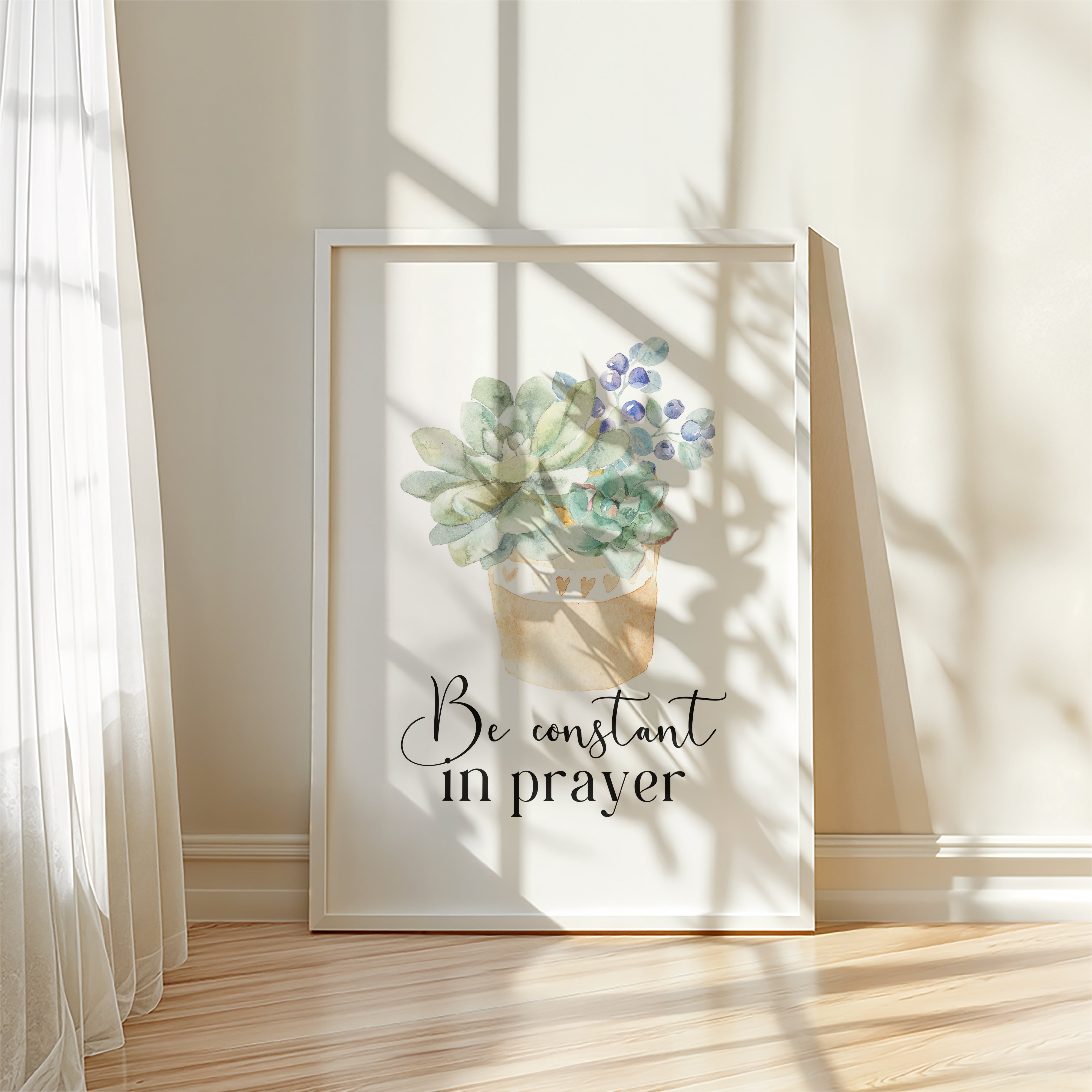 Be constant in prayer - Romans 12:12