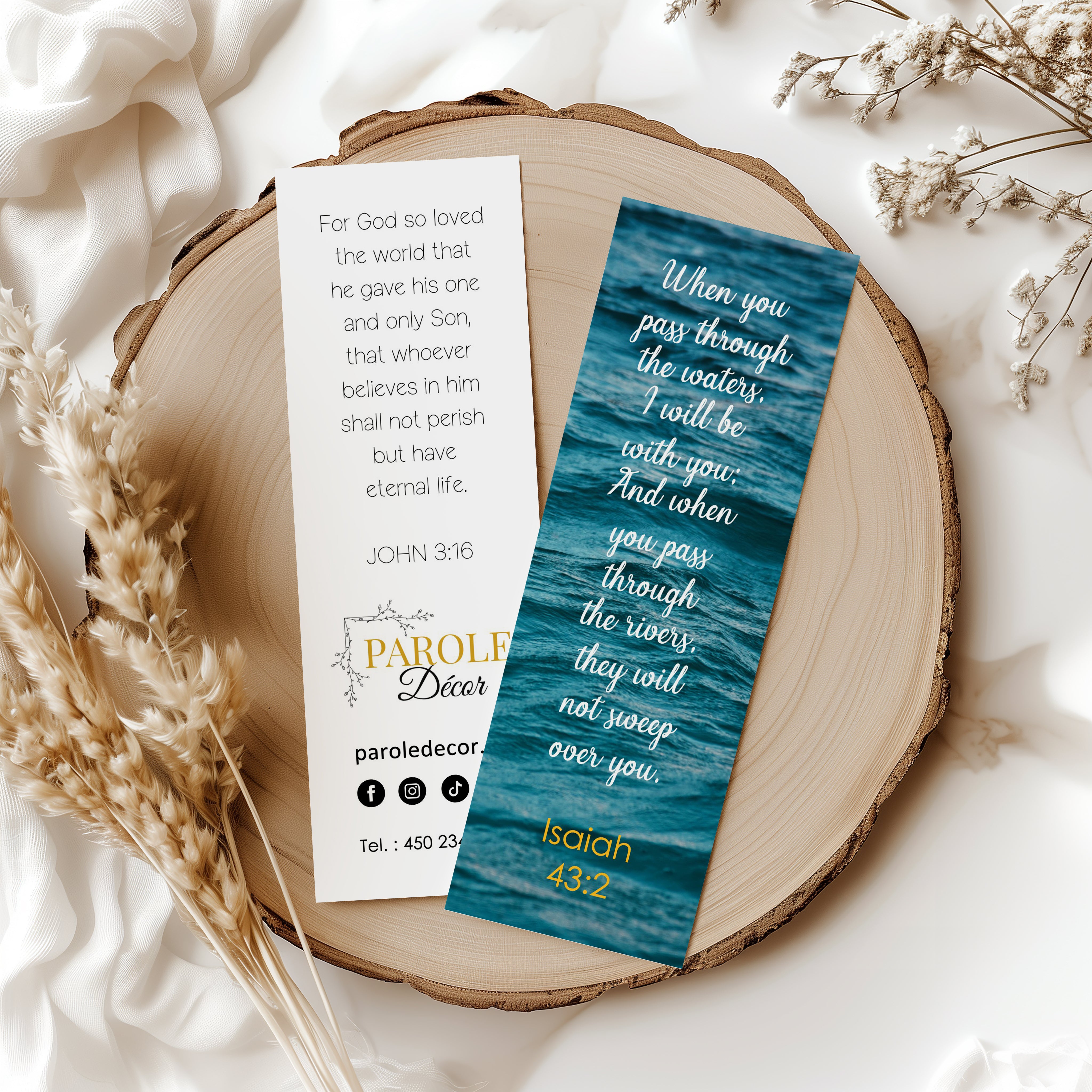 50 bookmarks - Assortment of 5 bookmarks