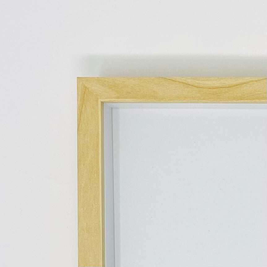 Jéhovah Sabaoth - L’Éternel le Maître de l’univers - Psaumes 46:7 - Shadow Frame / 12’’x16’’ / Birch - Christian Wall