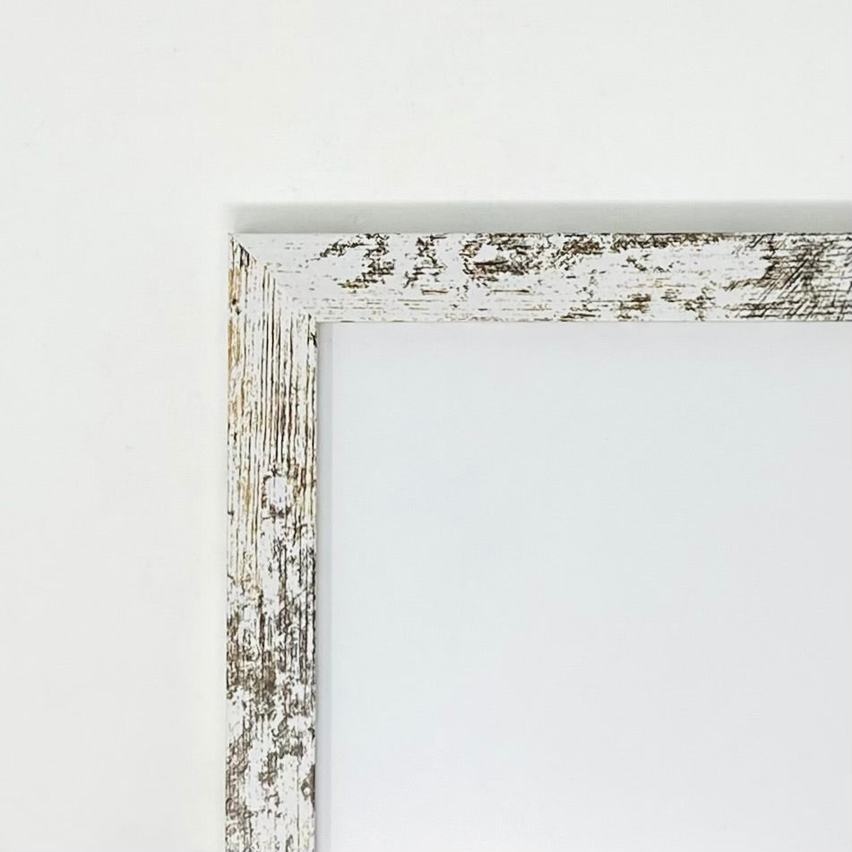 Take my yoke - Matthiew 11:29 - Classic Frame / 8’’x10’’ / White Washed - Christian Wall Art