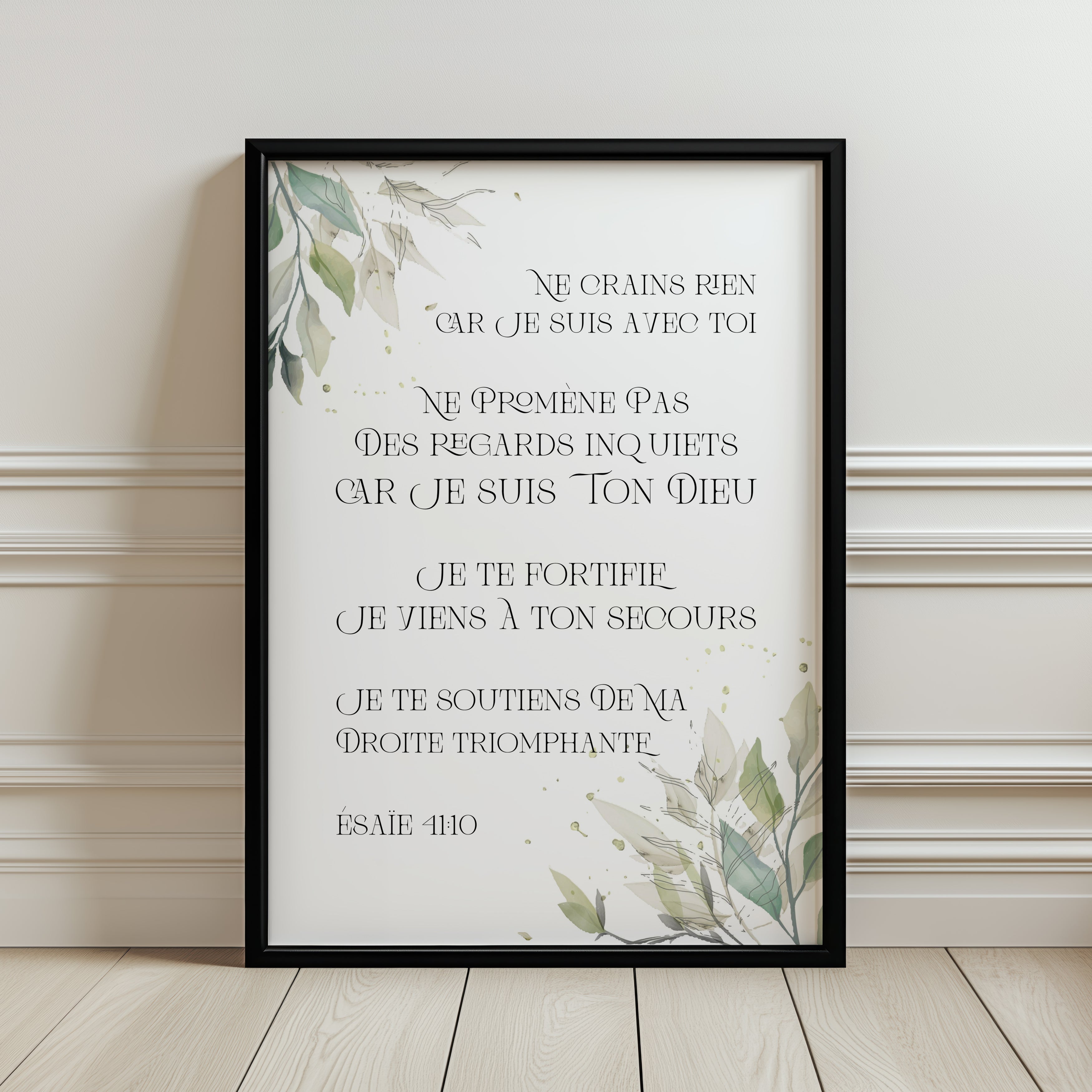 Ne crains rien - Ésaïe 41:10