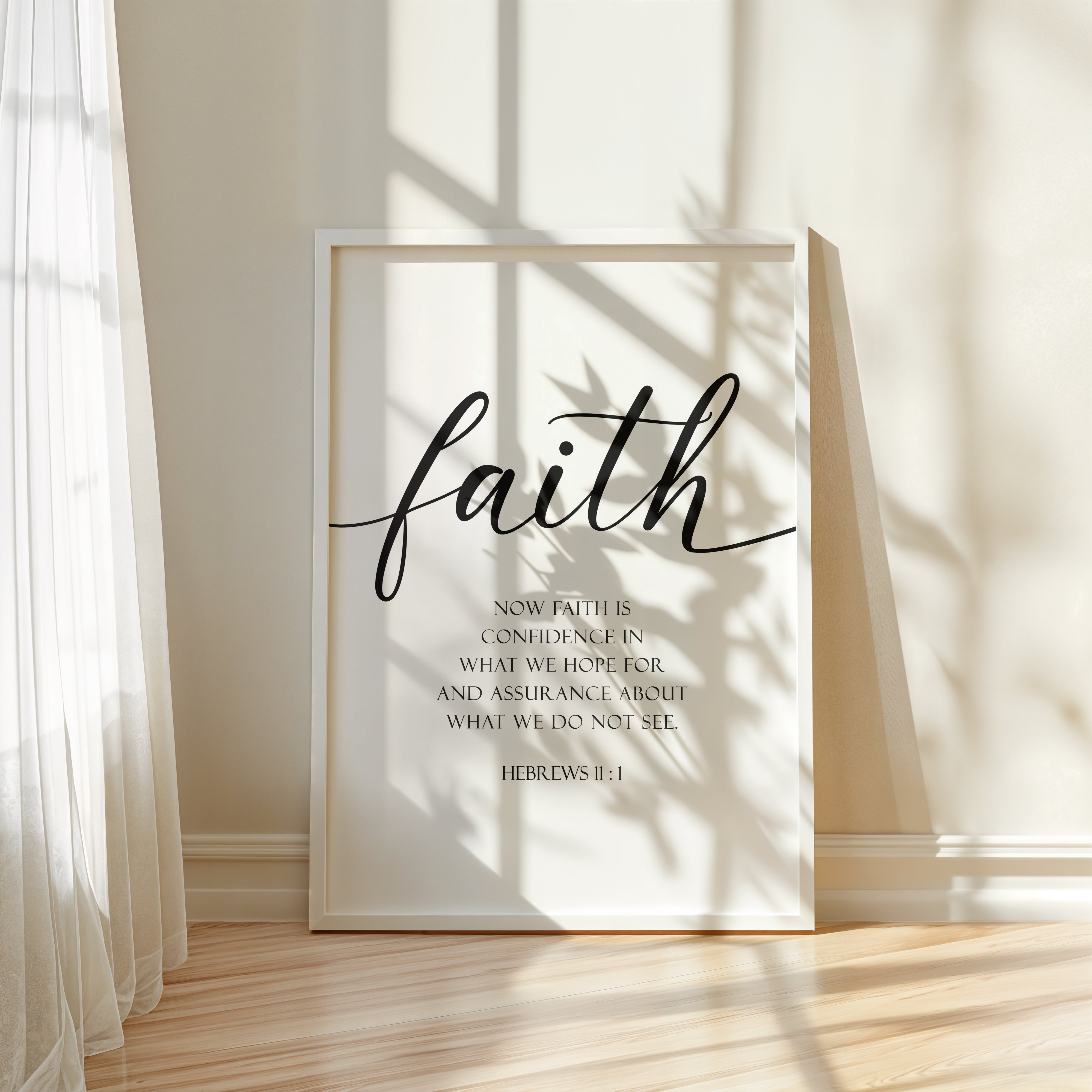 Faith - Hebrews 11:1