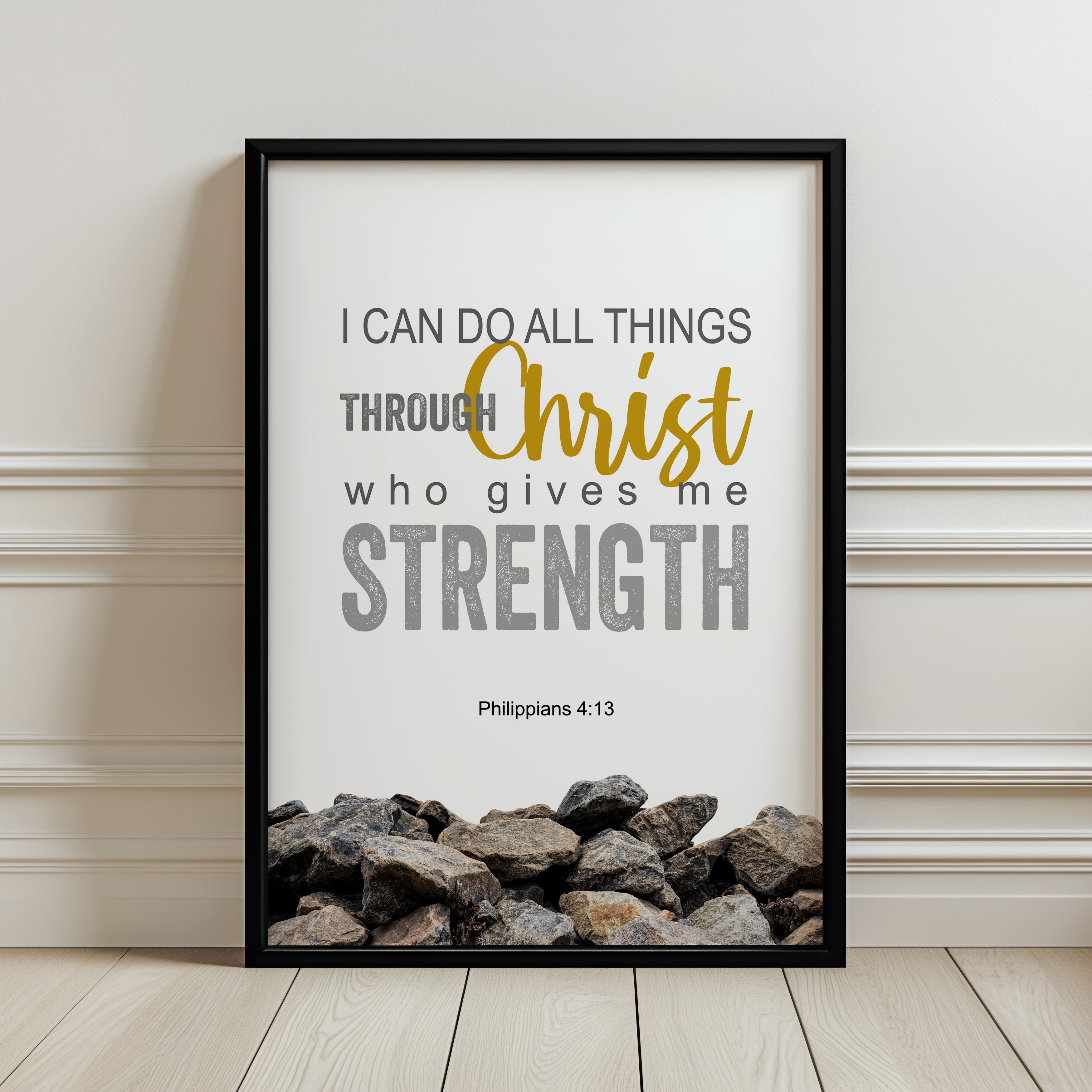 I can do all things - Philippians 4:13