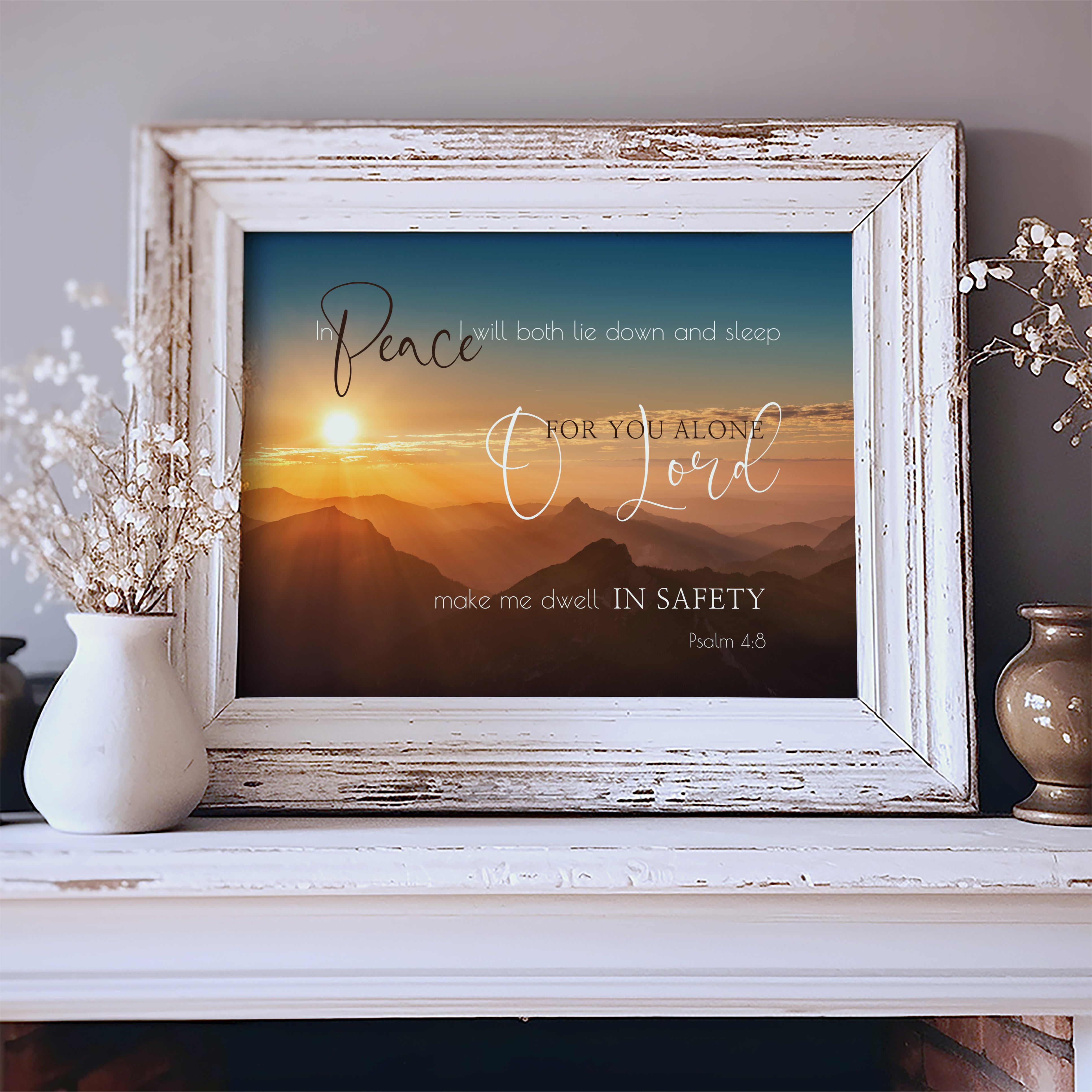 In peace I will - Psalm 4:8