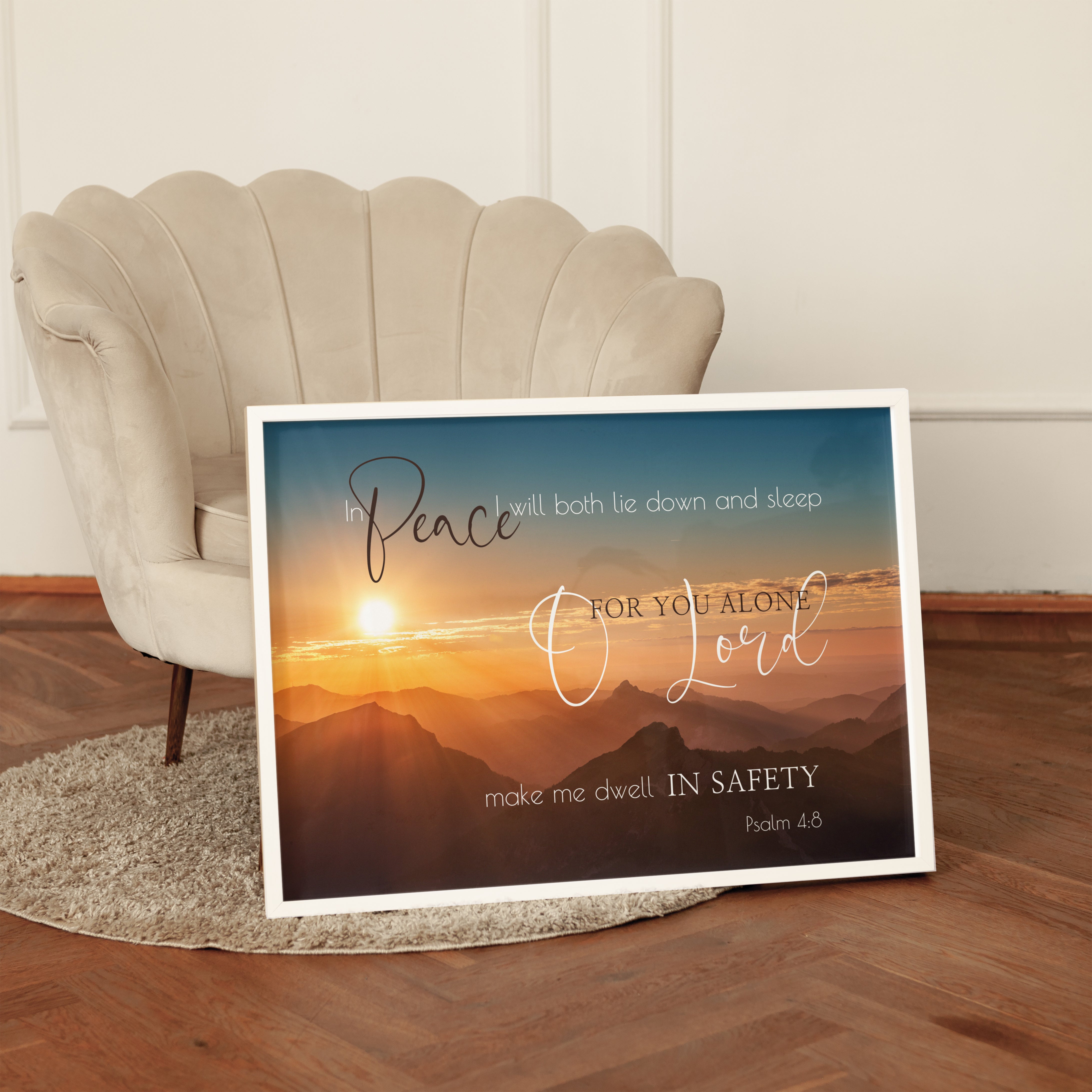 In peace I will - Psalm 4:8