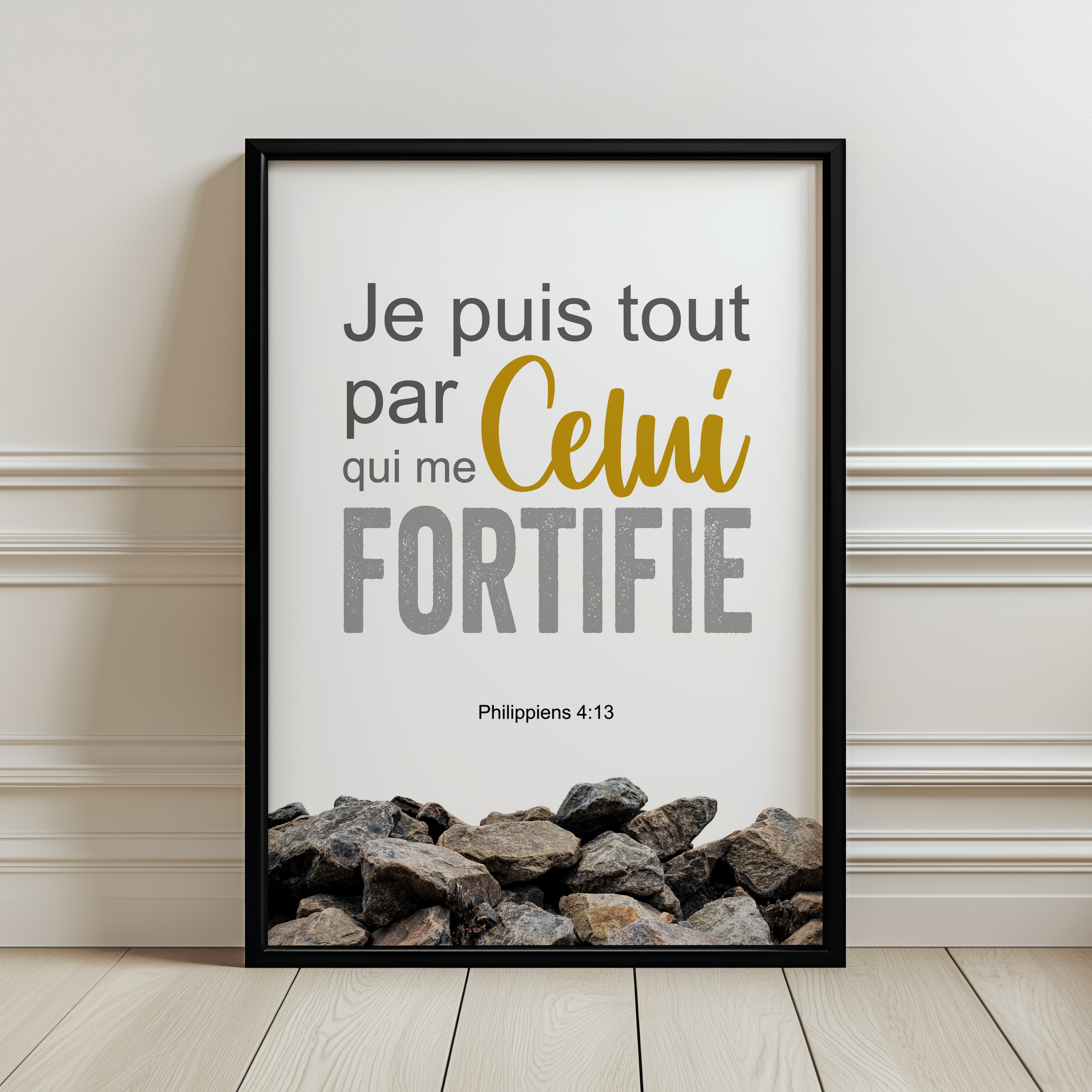 Je puis tout - Philippiens 4:13
