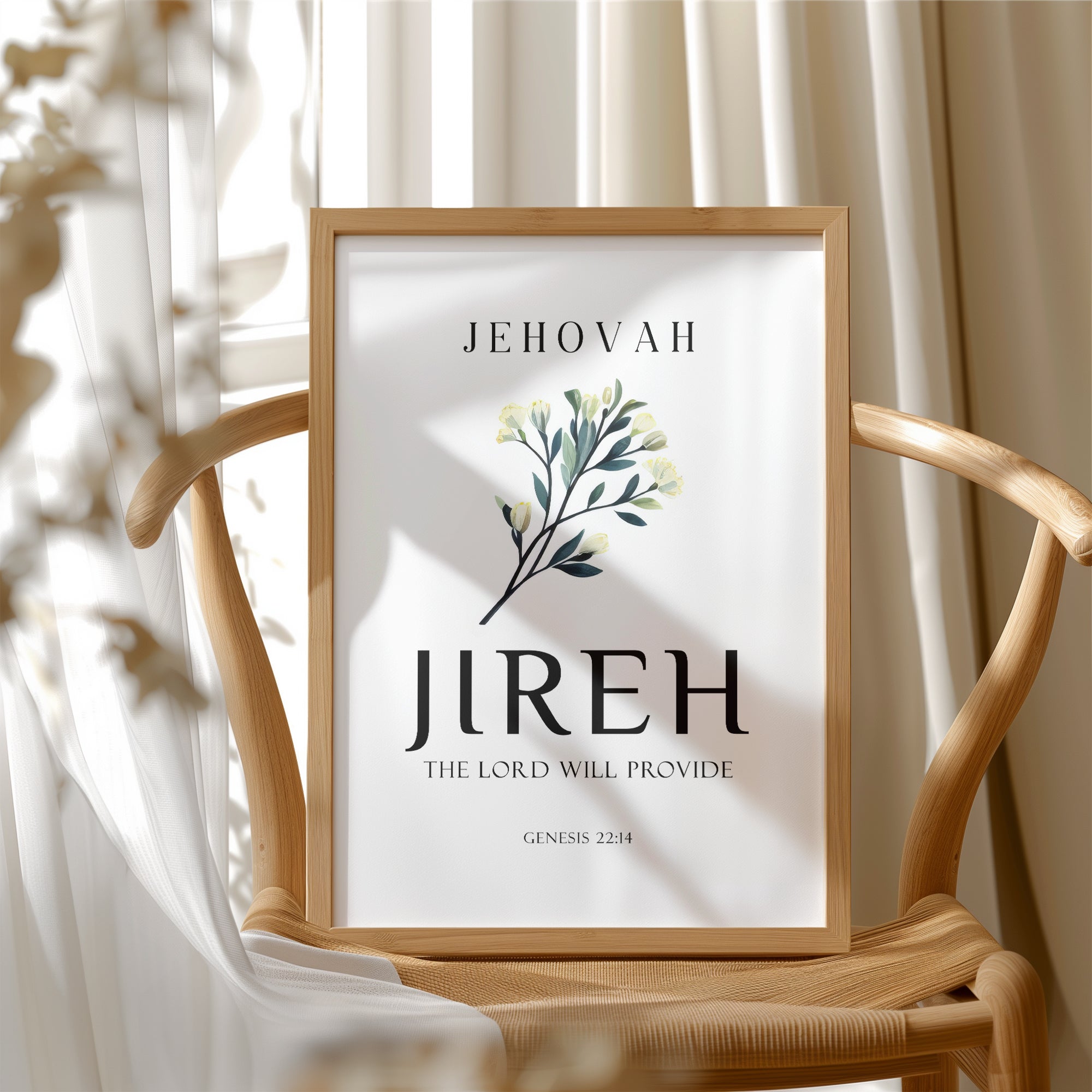 Jehovah Jireh - The Lord will provide - Genesis 22:14