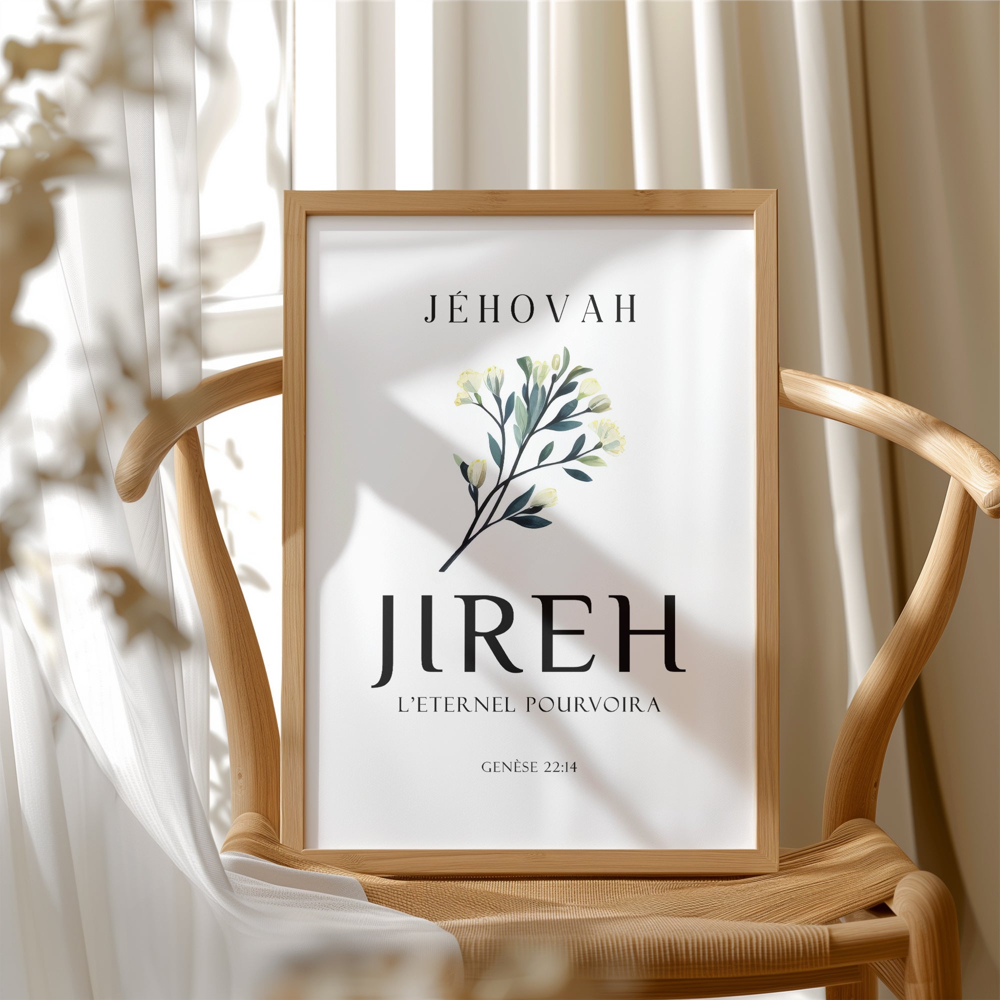 Jéhovah Jireh - L'Éternel pourvoira - Genèse 22:14