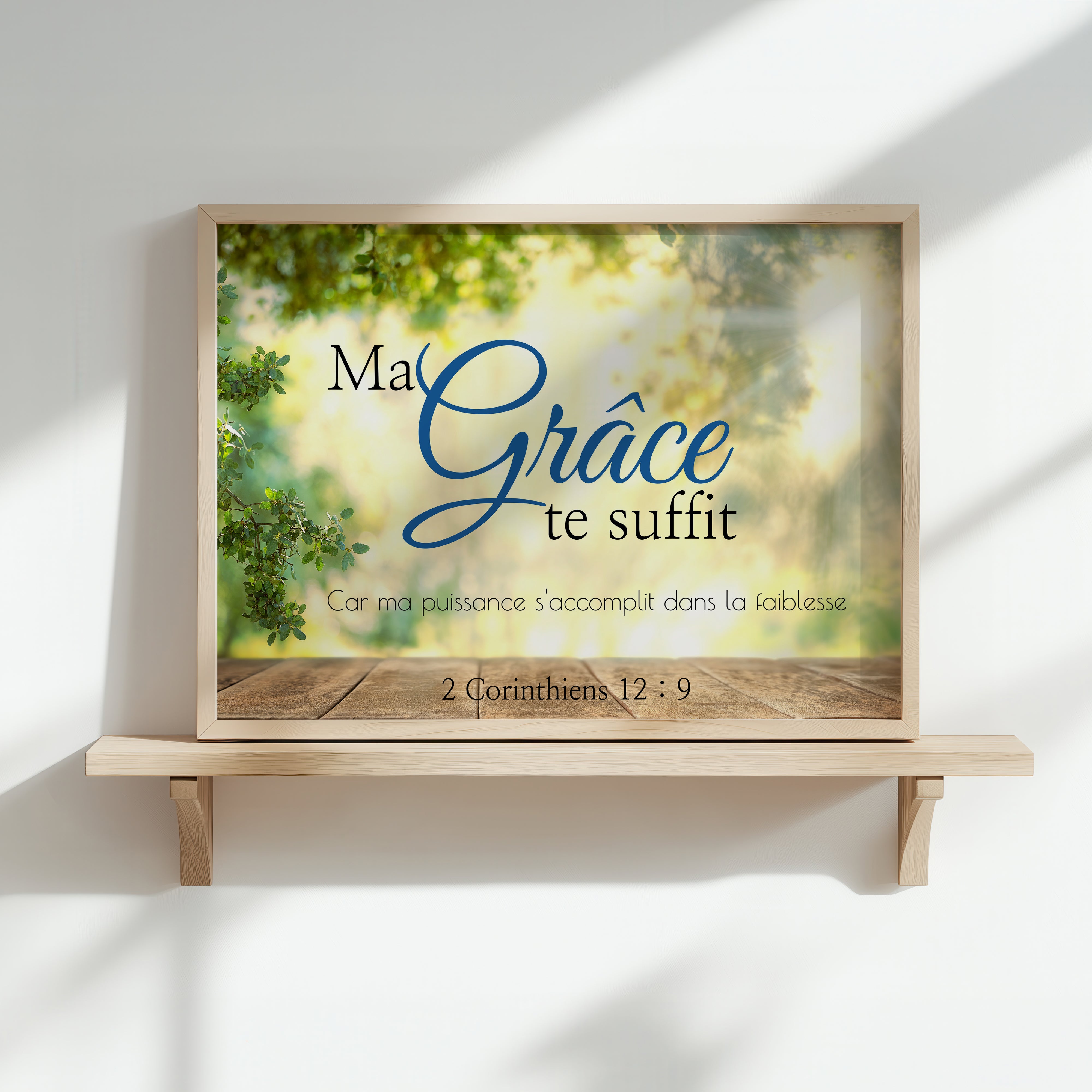 Ma Grâce te suffit - 2 Corinthiens 12:9