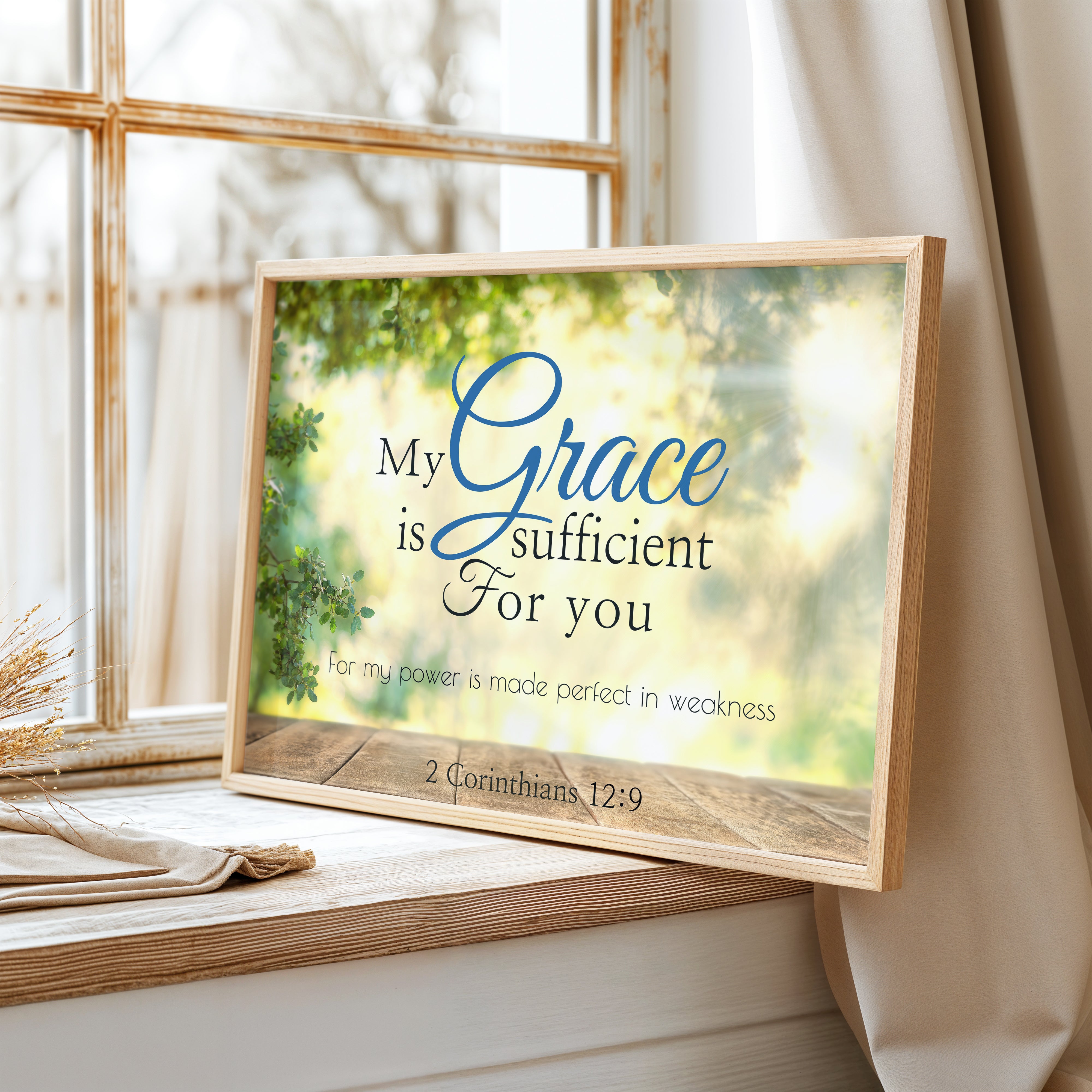 My Grace is sufficient - 2 Corinthians 12:9