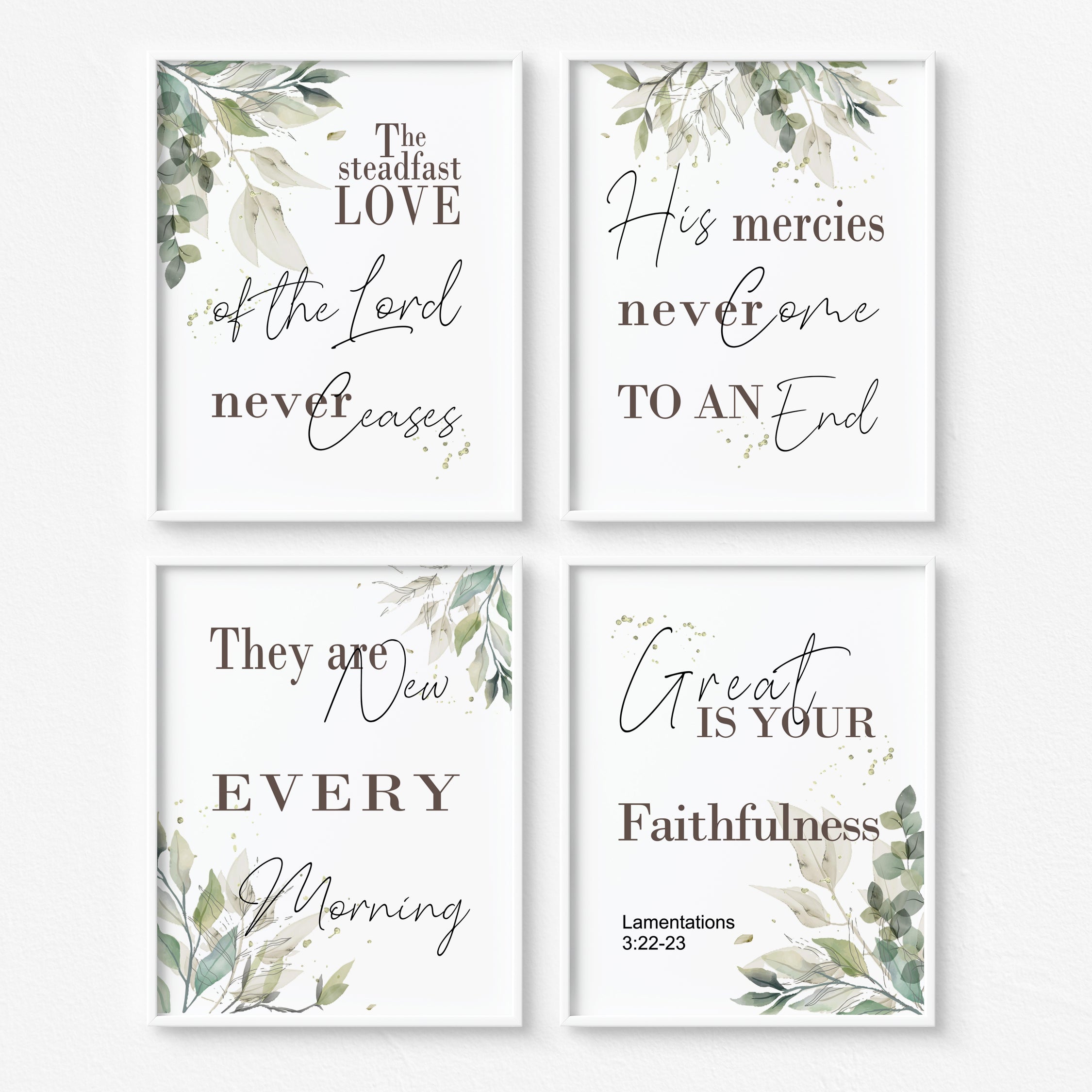 Quartet - The Steadfast Love - Lam 3:22-23