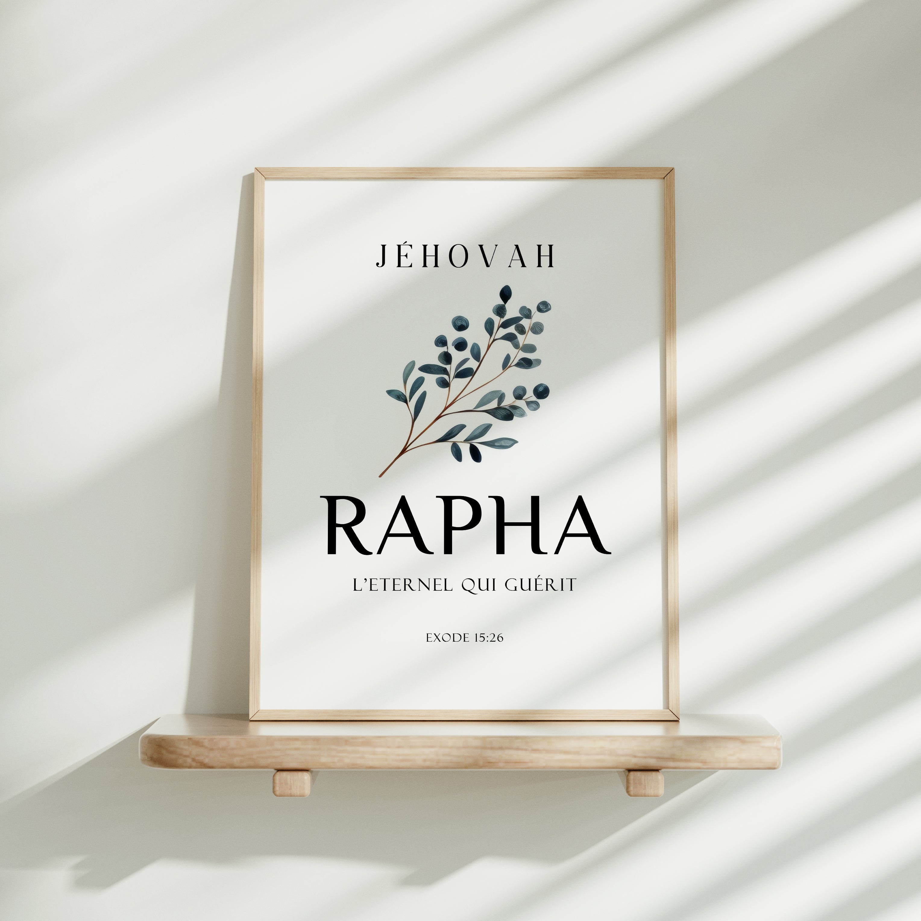 Jéhovah Rapha - L'Éternel qui guérit - Exode 15:26