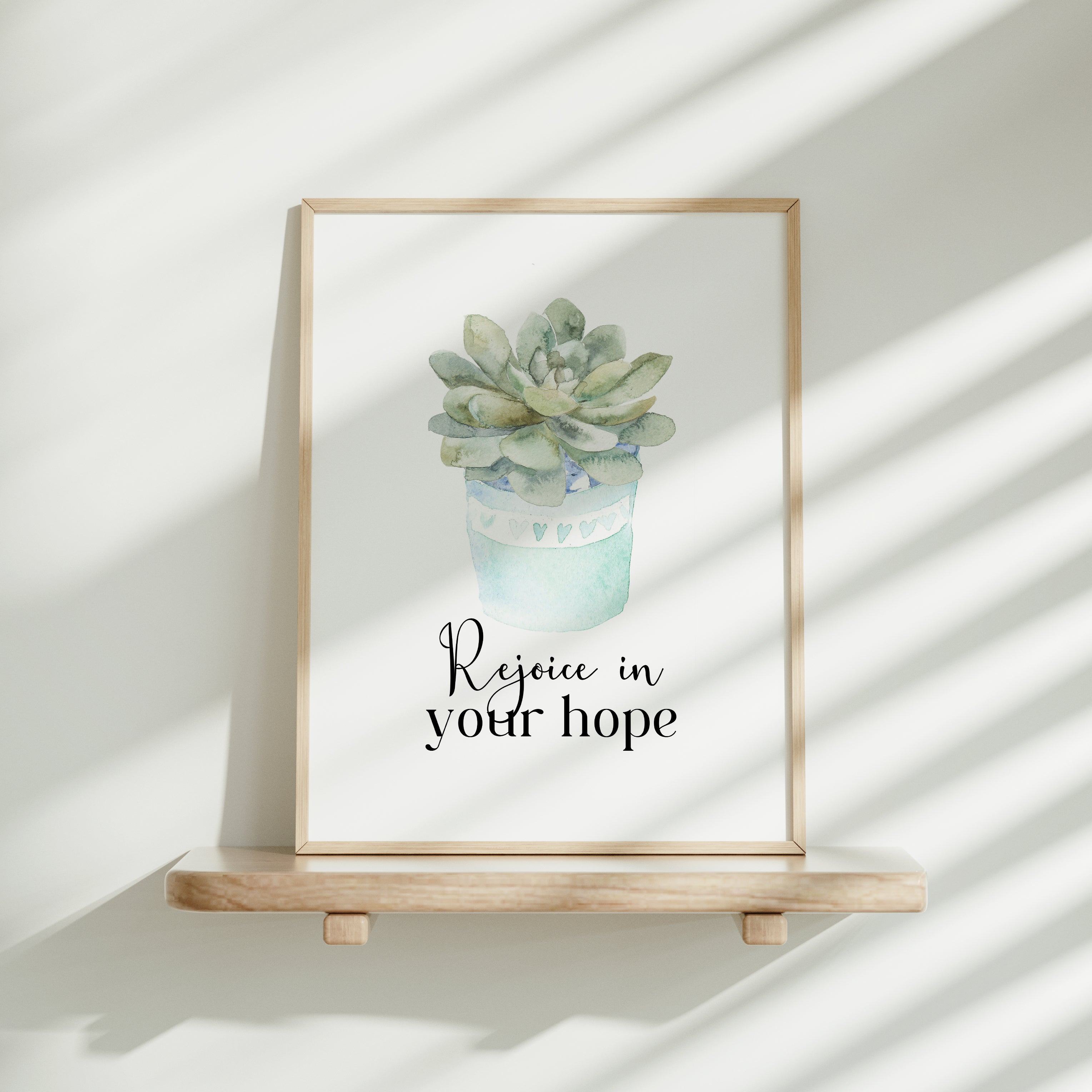 Rejoice in hope - Romans 12:12