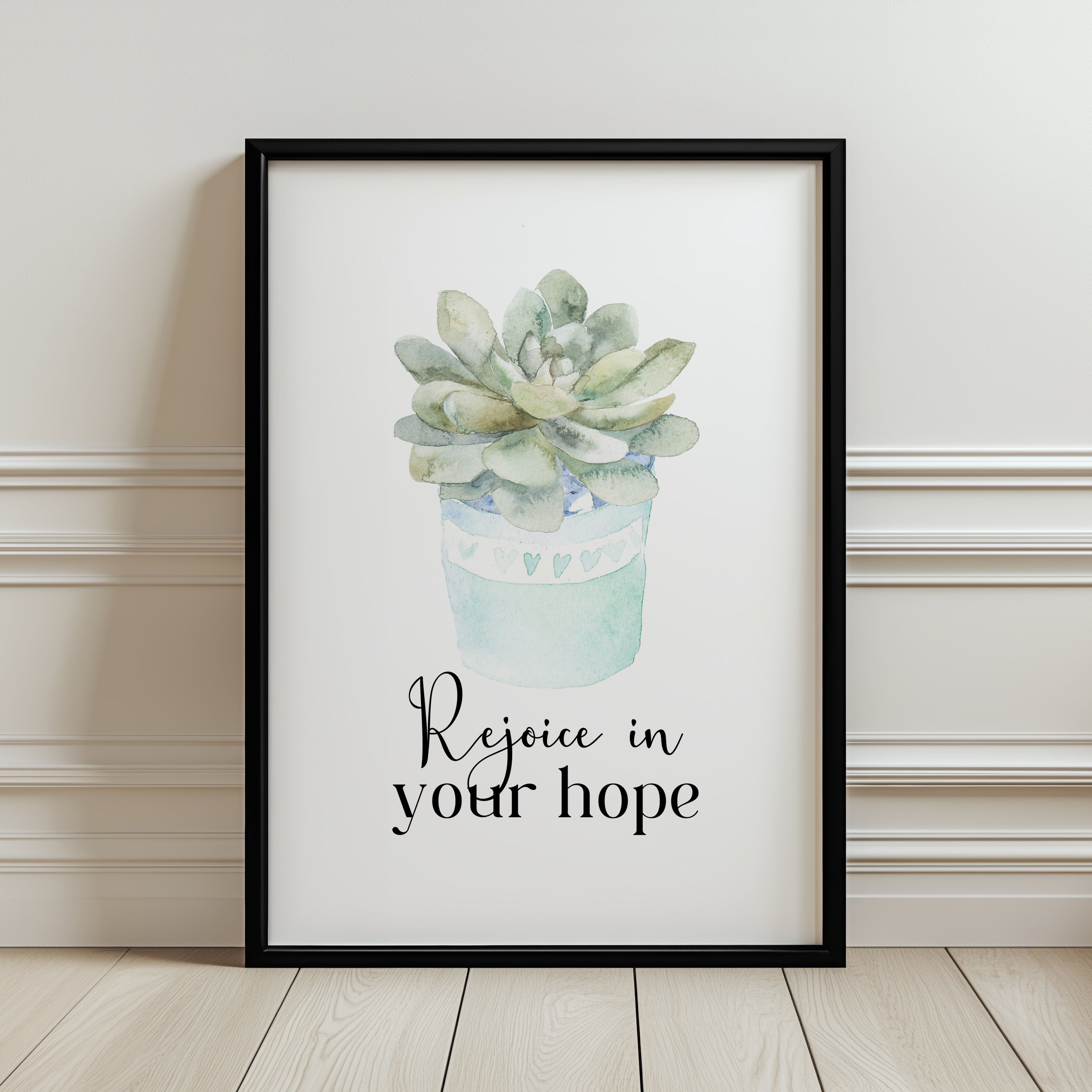 Rejoice in hope - Romans 12:12