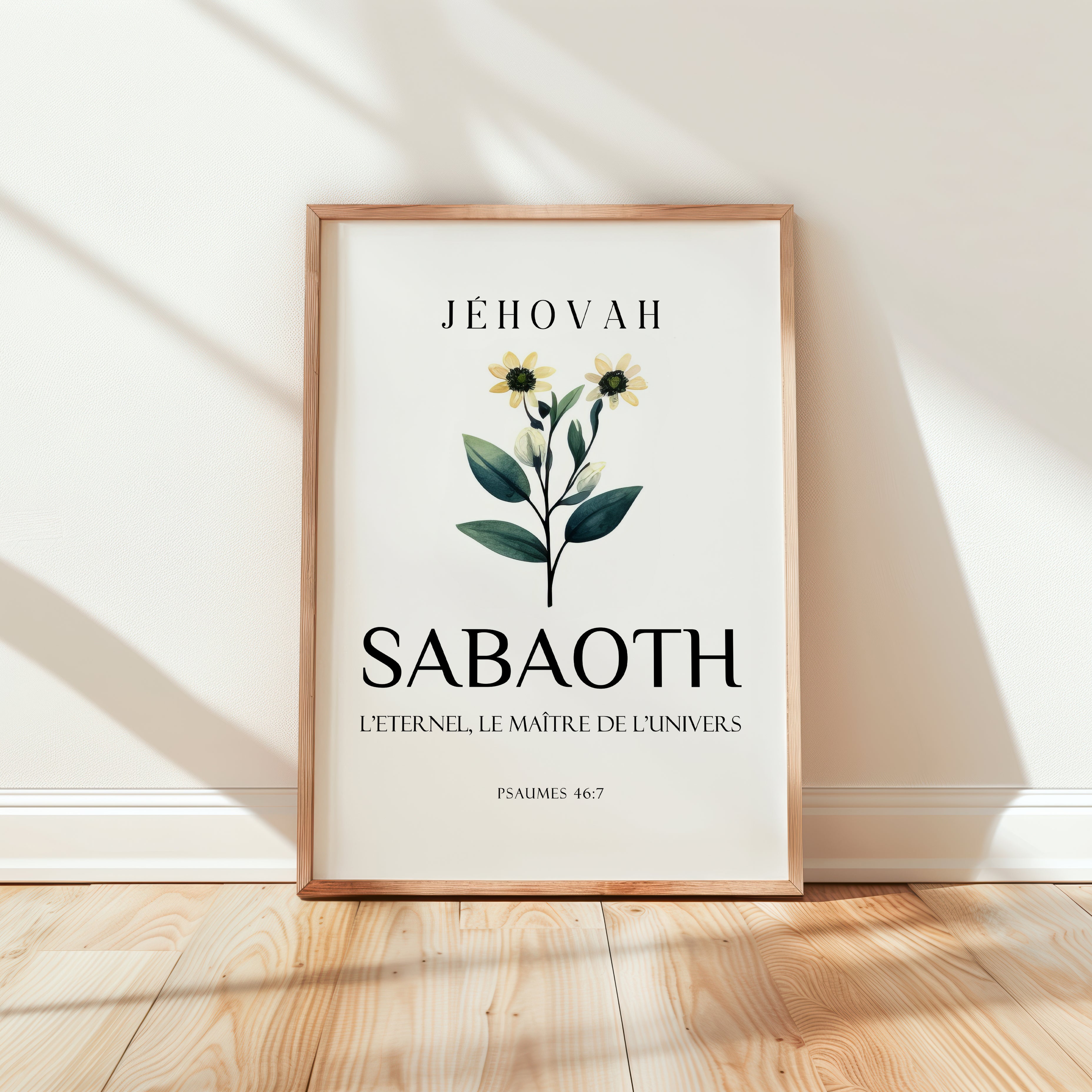 Jéhovah Sabaoth - L'Éternel le Maître de l'univers - Psaumes 46:7