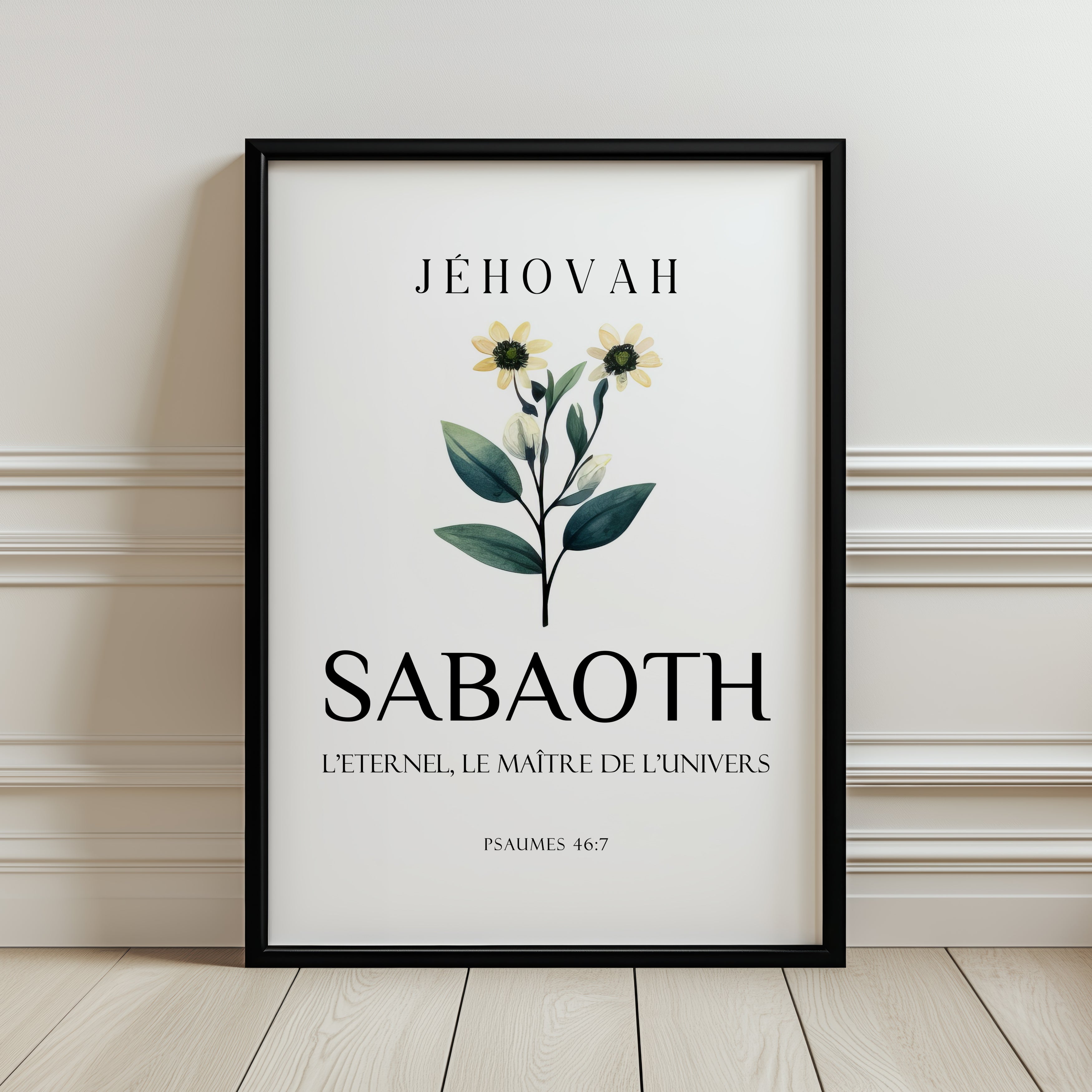 Jéhovah Sabaoth - L'Éternel le Maître de l'univers - Psaumes 46:7