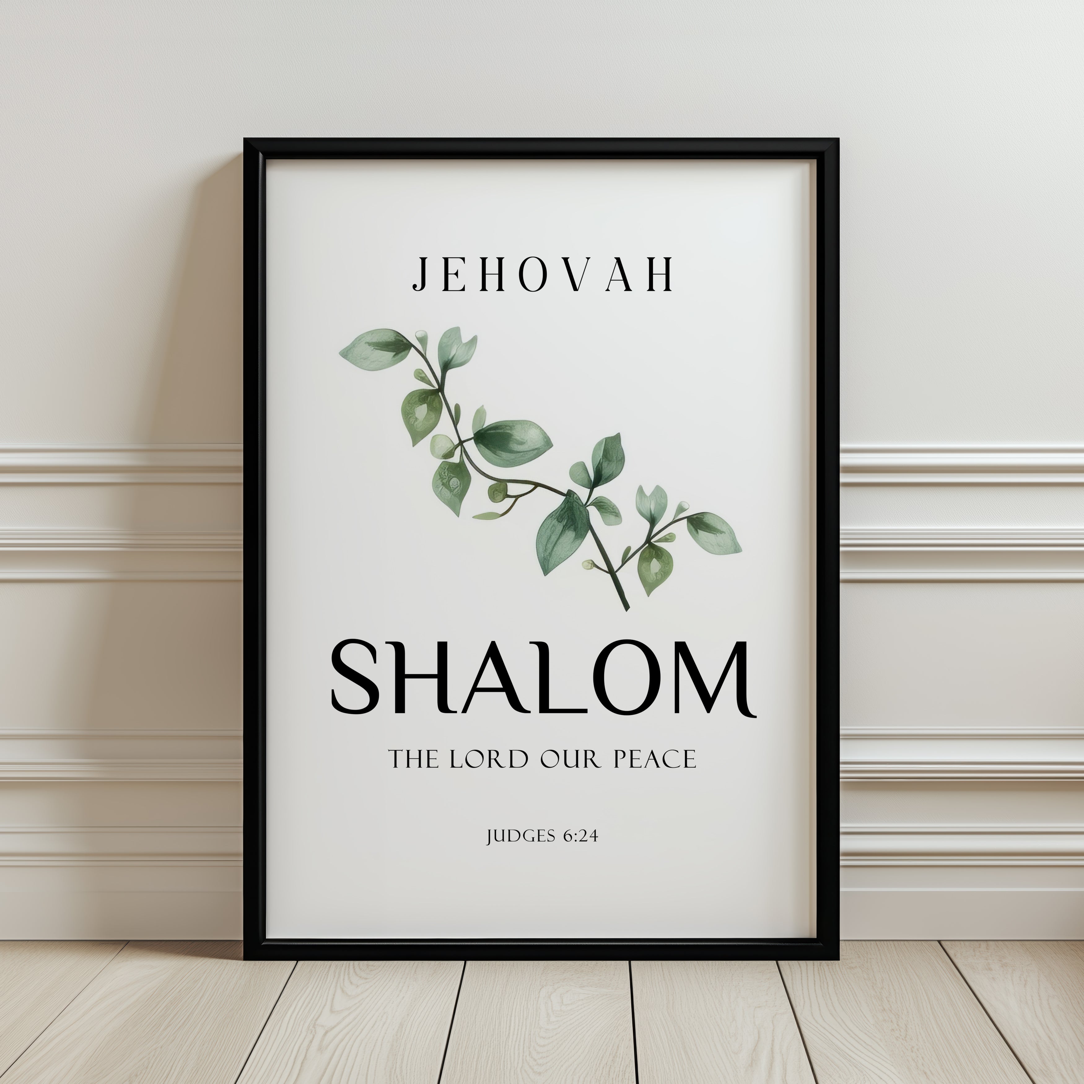 Jehovah Shalom – The Lord Our Peace - Judges 6:24