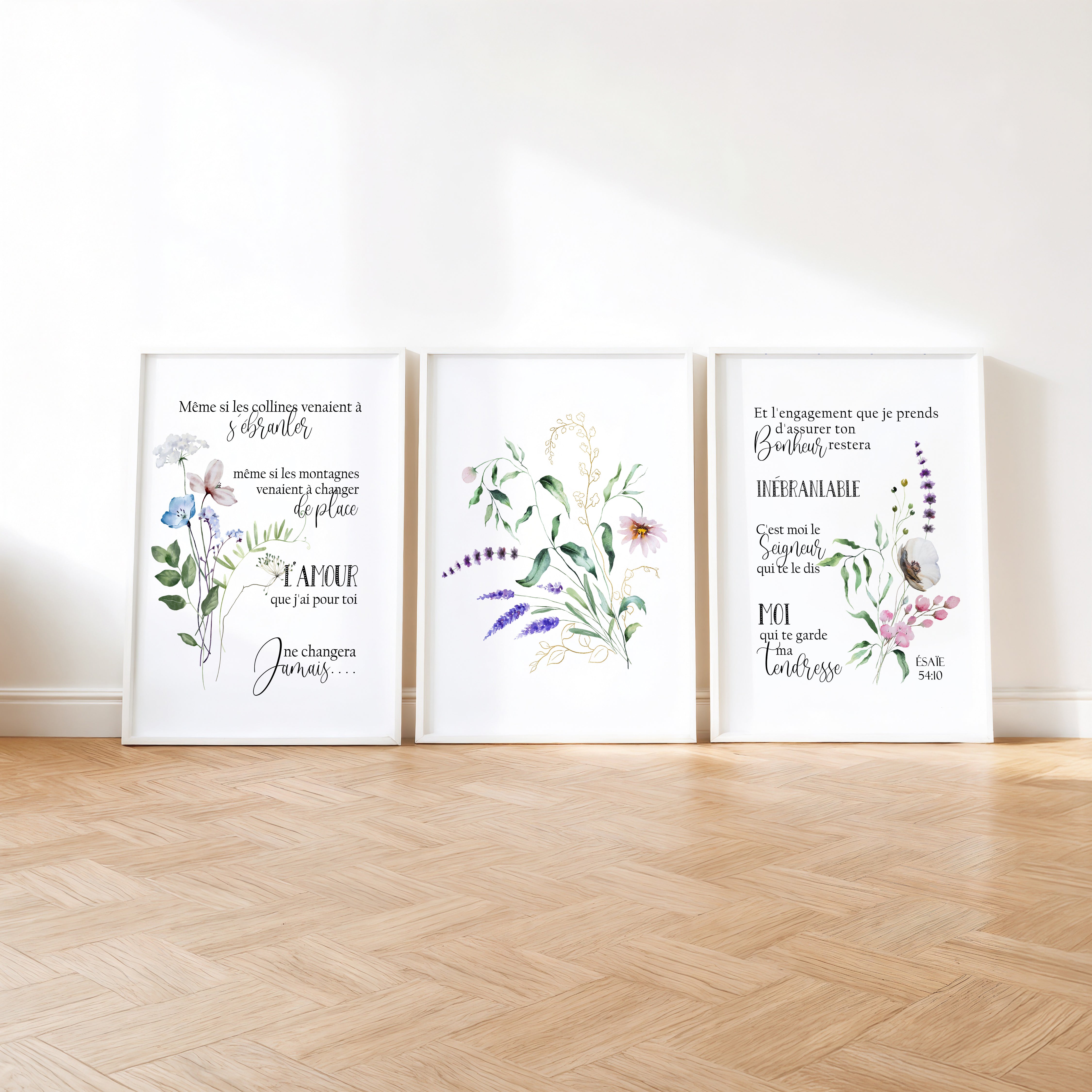 Duo- Aquarelle Ésaïe 54:10