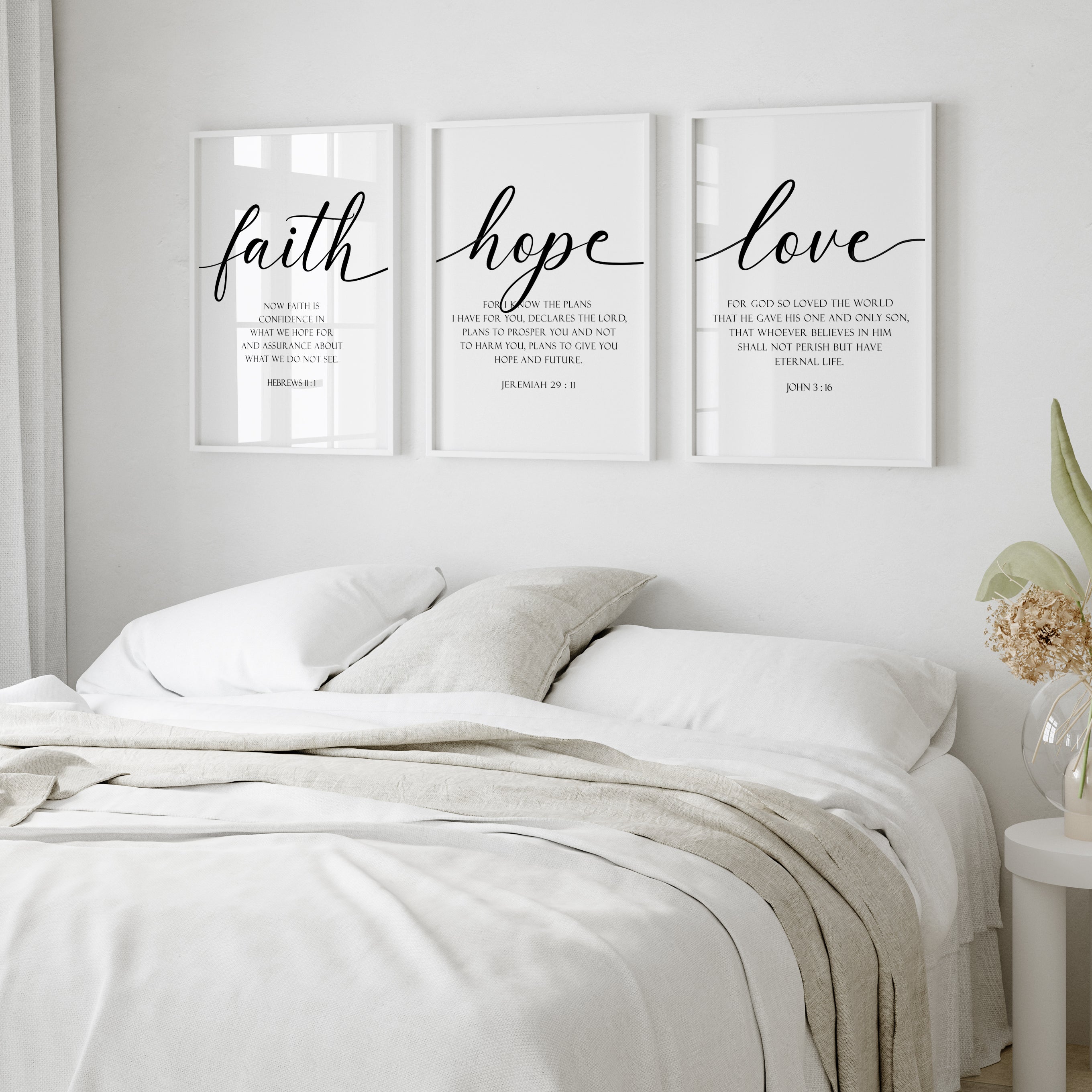 Trio Faith-Hope-Love - 1 Corinthians 13:13